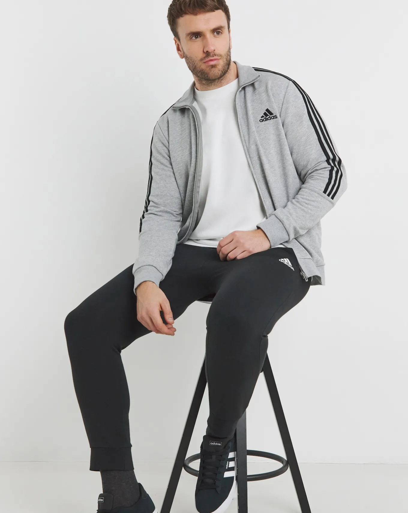 adidas 3 Stripe Tracksuit- Track Suits