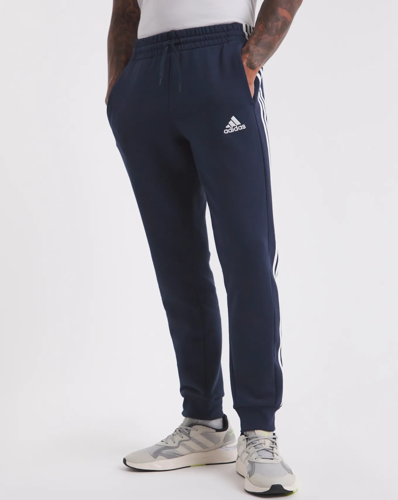 adidas 3 Stripes Fleece Pants- Track Pants | Trousers, Chinos & Cargos