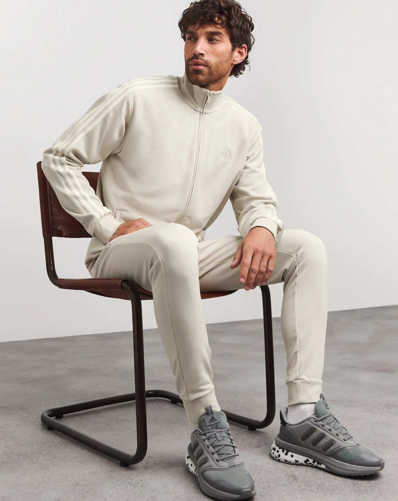 adidas 3 Stripes French Terry Tracksuit- Track Suits