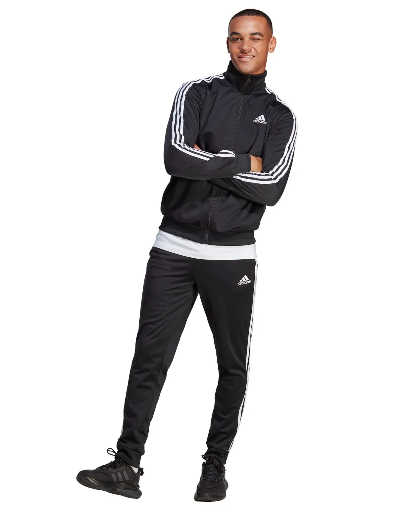 adidas 3 Stripes Tricot Tracksuit- Track Suits