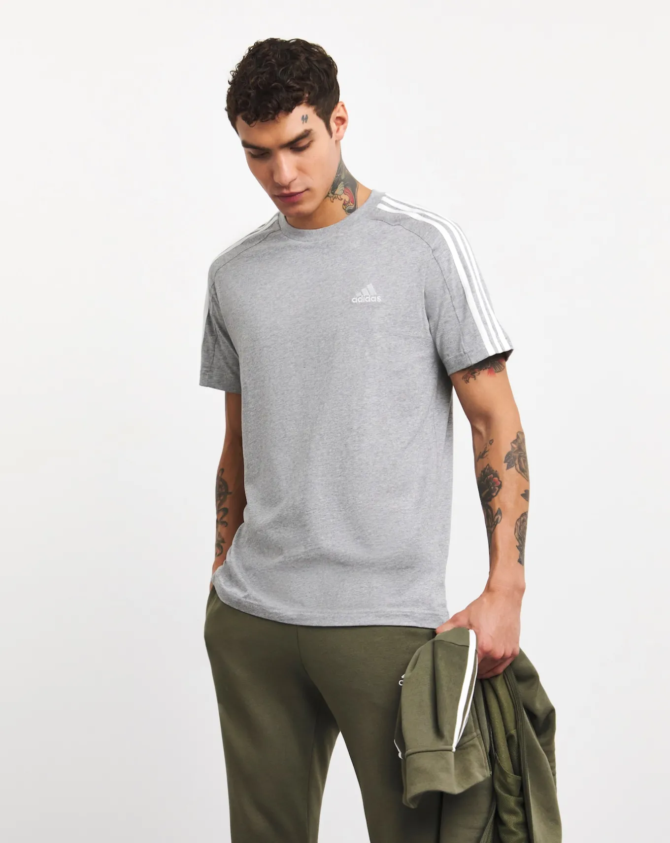 adidas 3 Stripes T-Shirt- T-shirts & Vests | T-shirts & Vests