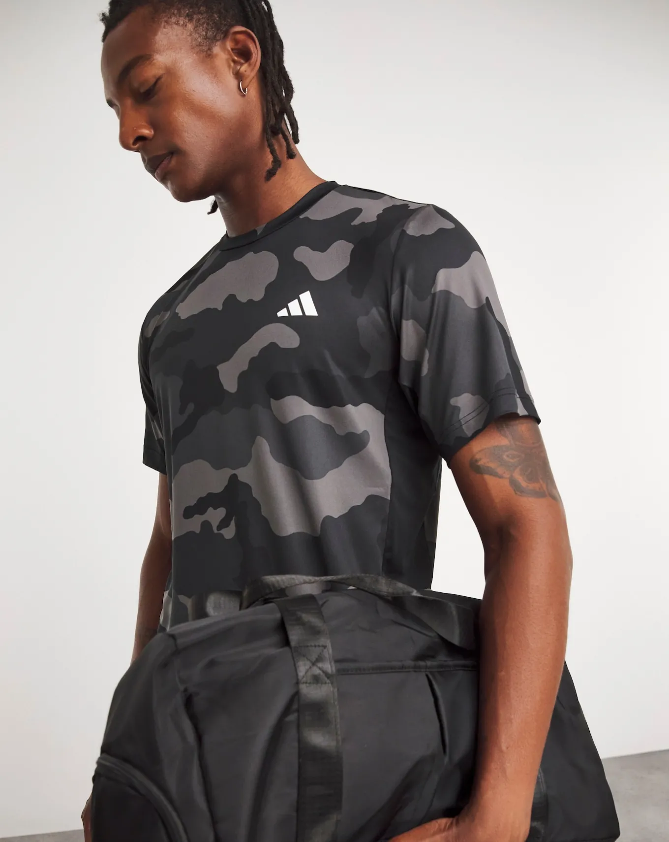 adidas Camo All Over Print T-Shirt- T-shirts & Vests | T-shirts & Vests