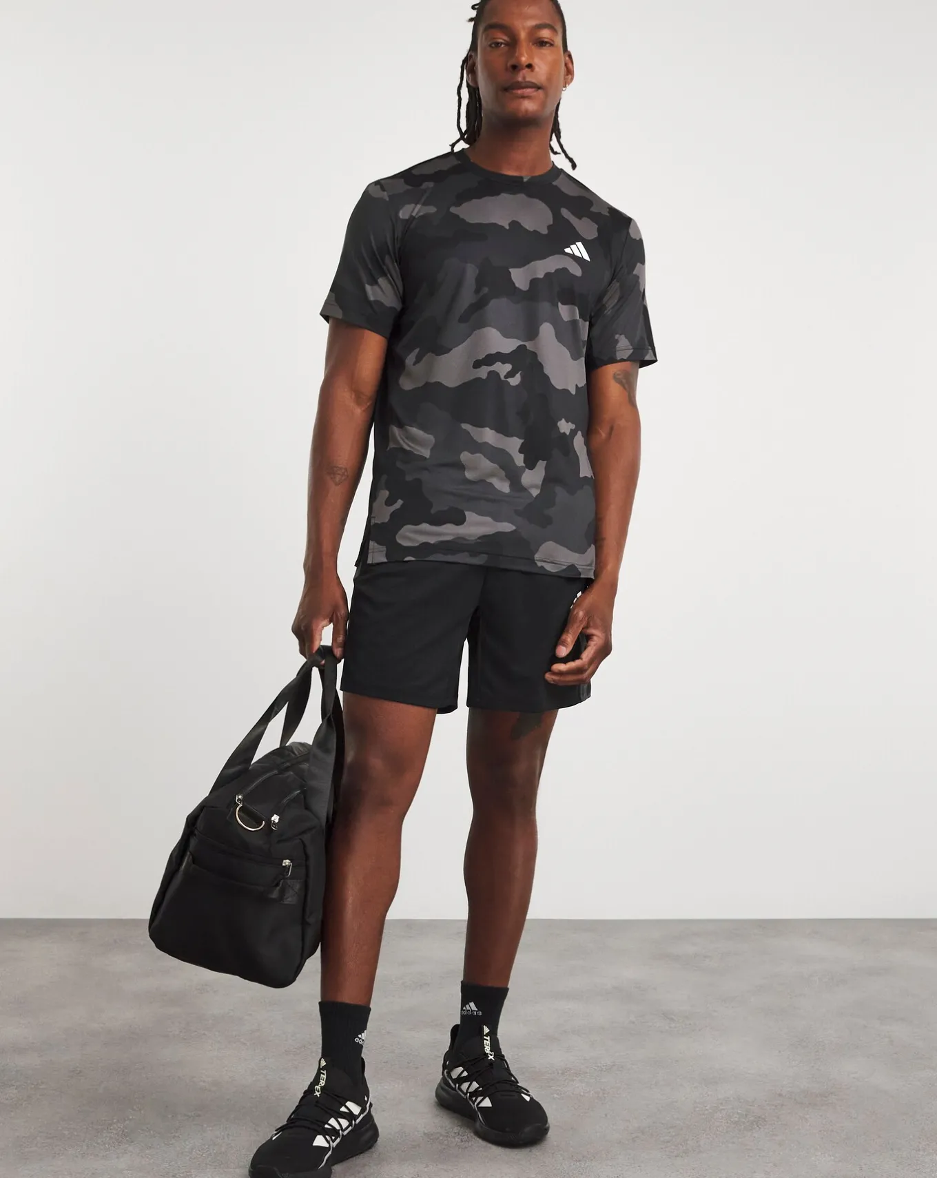 adidas Camo All Over Print T-Shirt- T-shirts & Vests | T-shirts & Vests