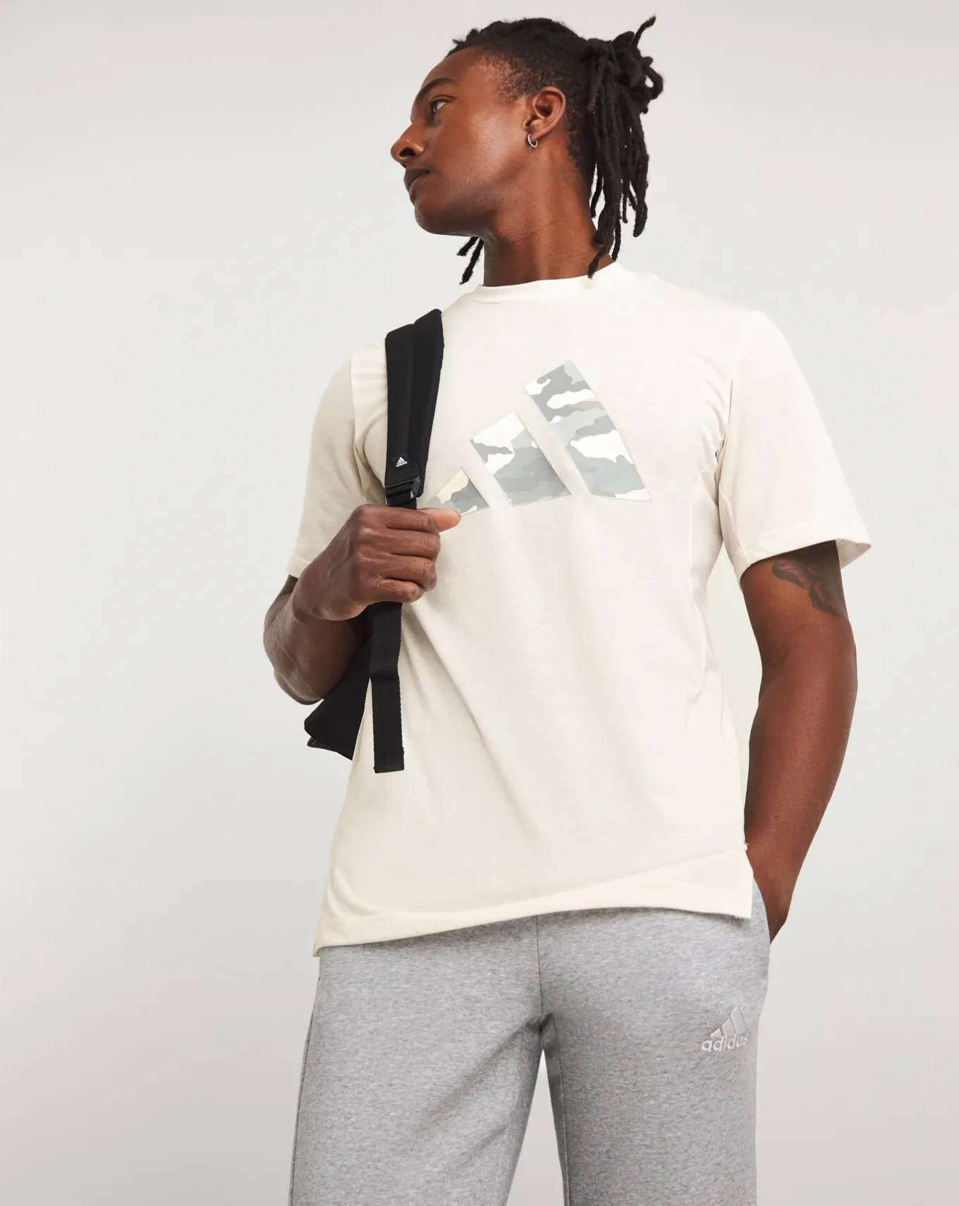 adidas Camo Big Logo T-Shirt- T-shirts & Vests | T-shirts & Vests