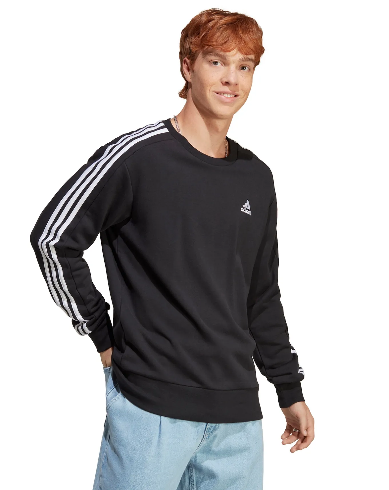 adidas Fleece Sweatshirt- Hoodies & Sweatshirts | Hoodies & Sweatshirts