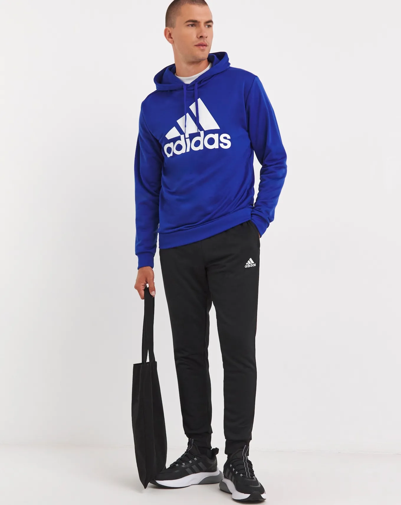 adidas French Terry Hooded Tracksuit- Track Suits