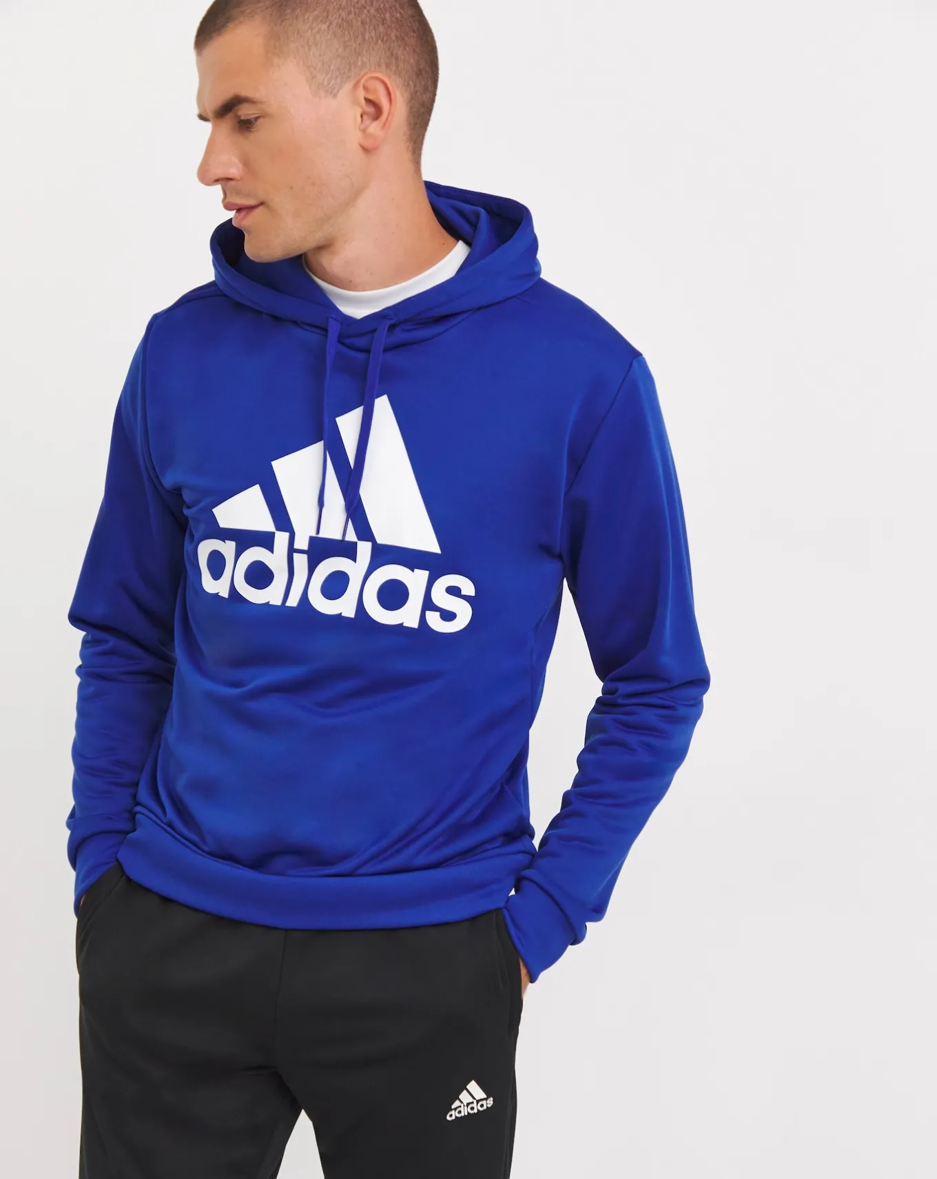 adidas French Terry Hooded Tracksuit- Track Suits