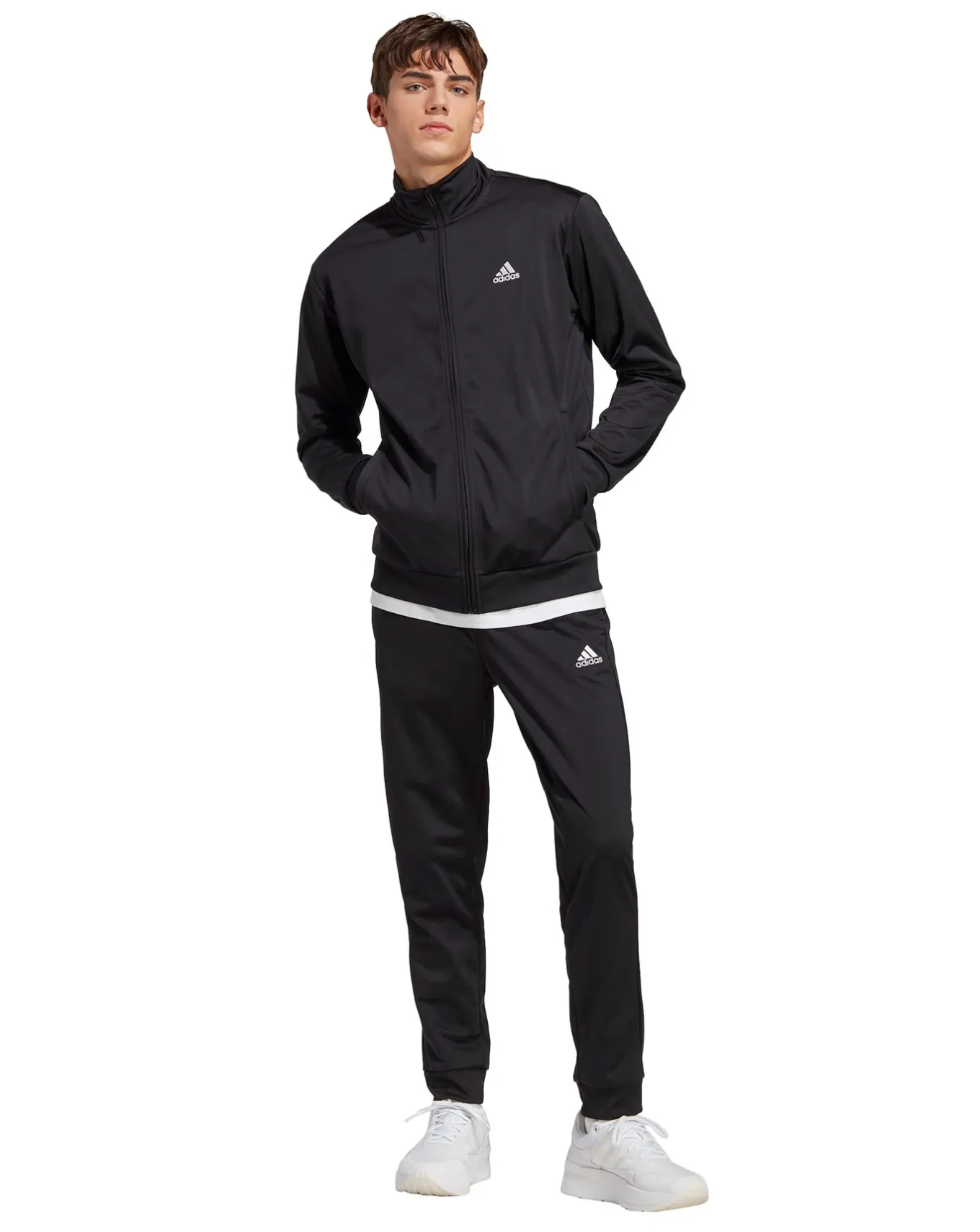 adidas Linear Logo Tricot Tracksuit- Track Suits