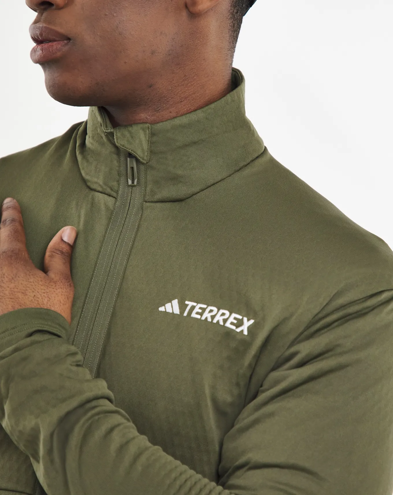 adidas Terrex Full Zip Fleece Jacket- Coats & Jackets