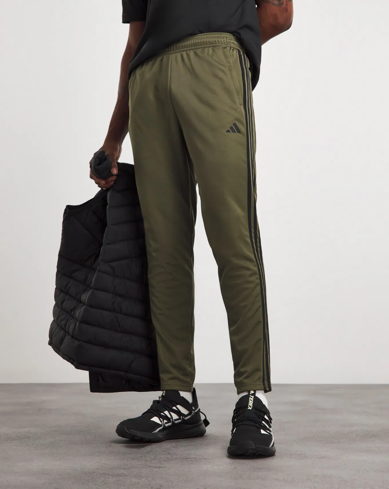 adidas Train Essentials 3 Stripes Training Joggers- Track Pants | Trousers, Chinos & Cargos