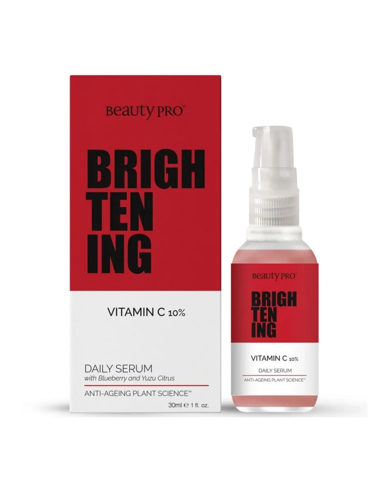 Beauty Pro Brightening Vitamin-C Serum 10% 30ml- Skin Care