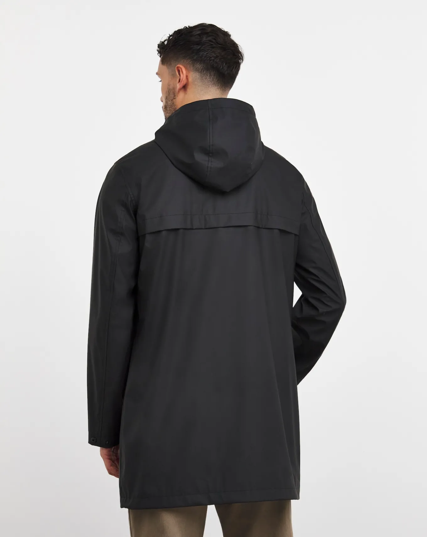 Jacamo Rubberised Hooded Mac- Coats & Jackets