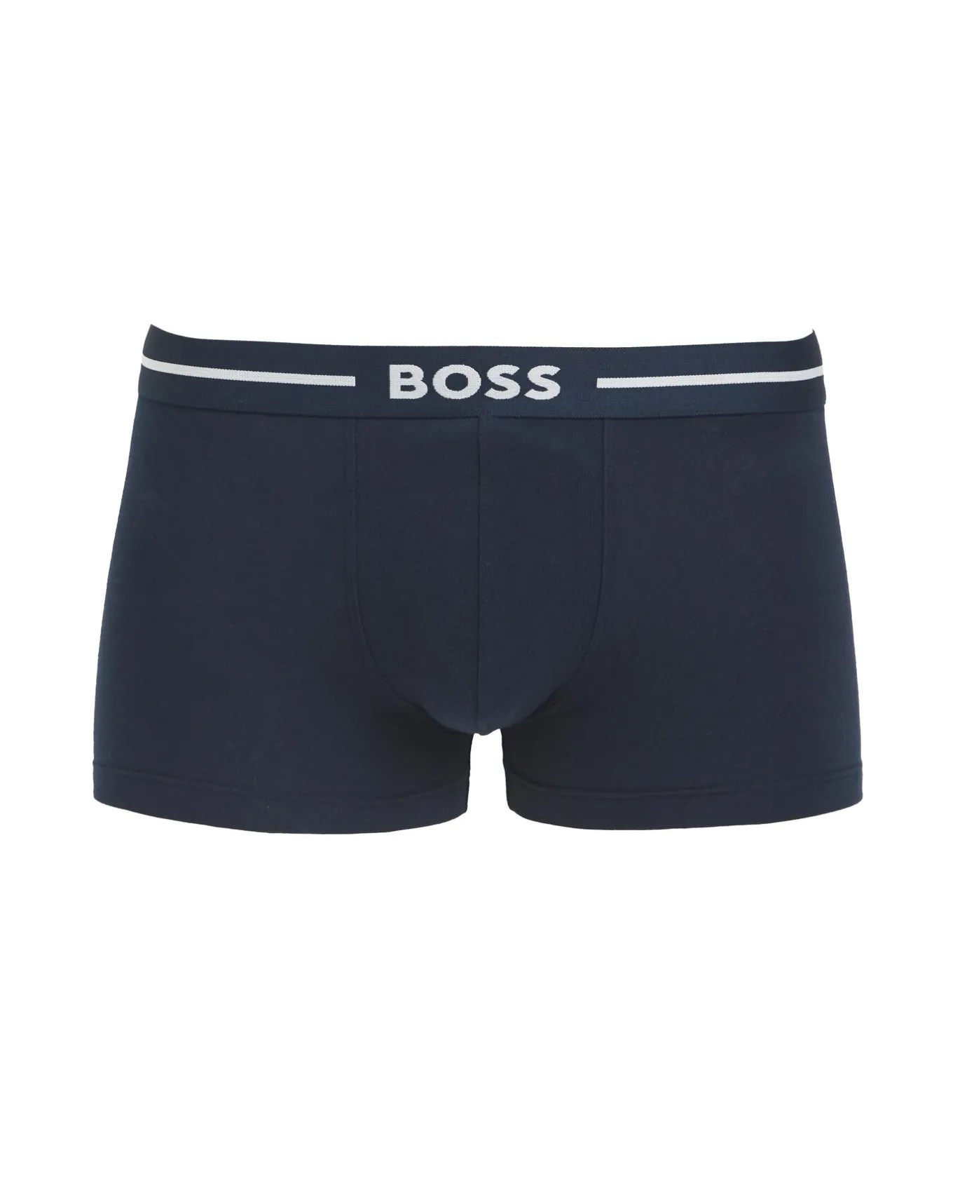 BOSS 3 Pack Blue Bold Logo Trunk- Underwear