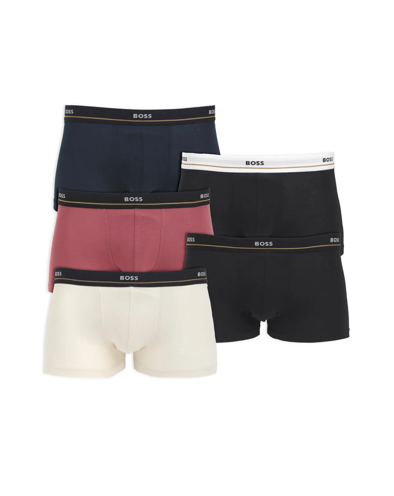 BOSS 5 Pack Essential Trunk- Underwear