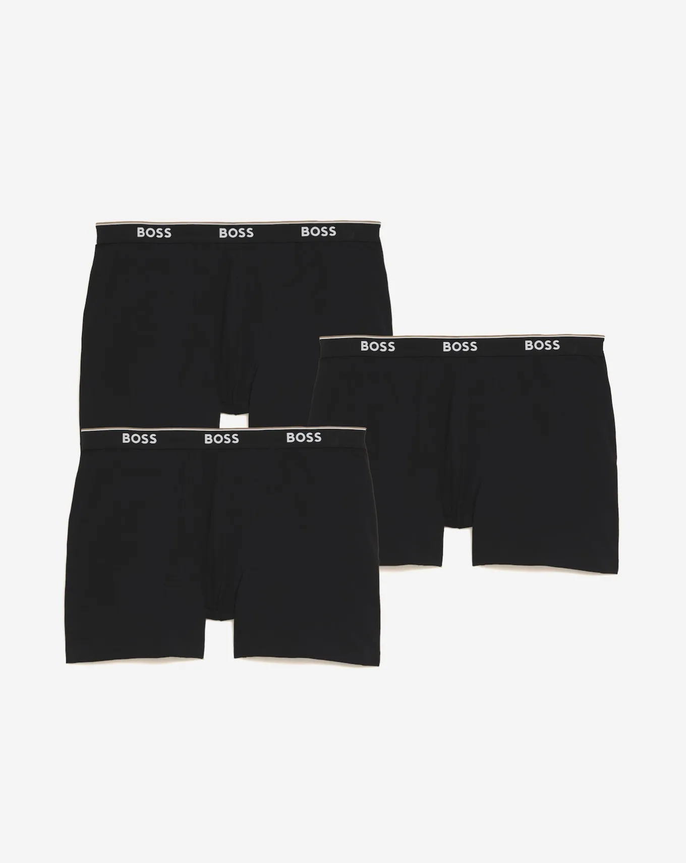 BOSS 3 Pack Motion Trunk Black in B&T- Underwear