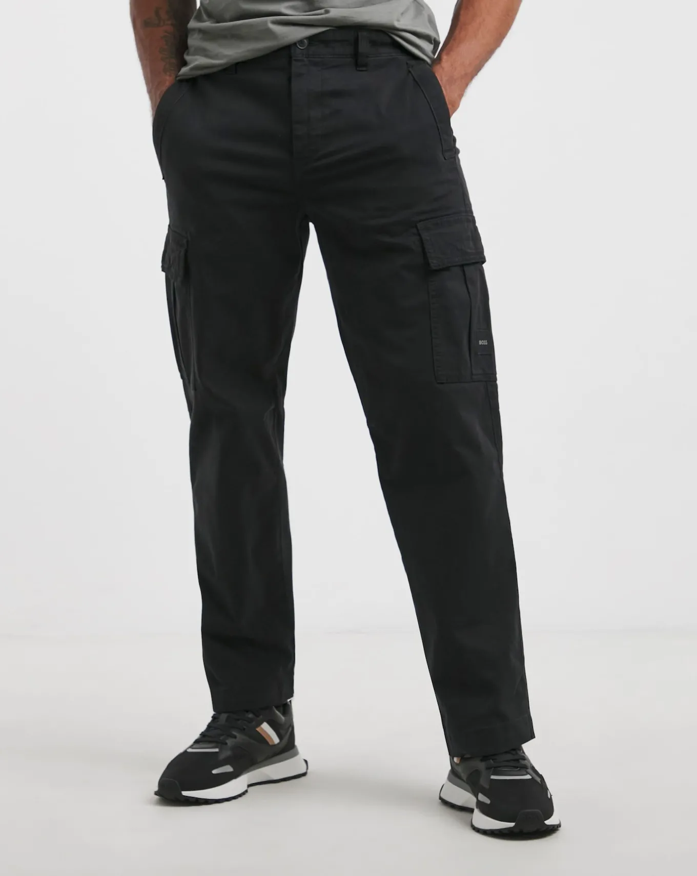 BOSS Cargo Trouser- Trousers, Chinos & Cargos