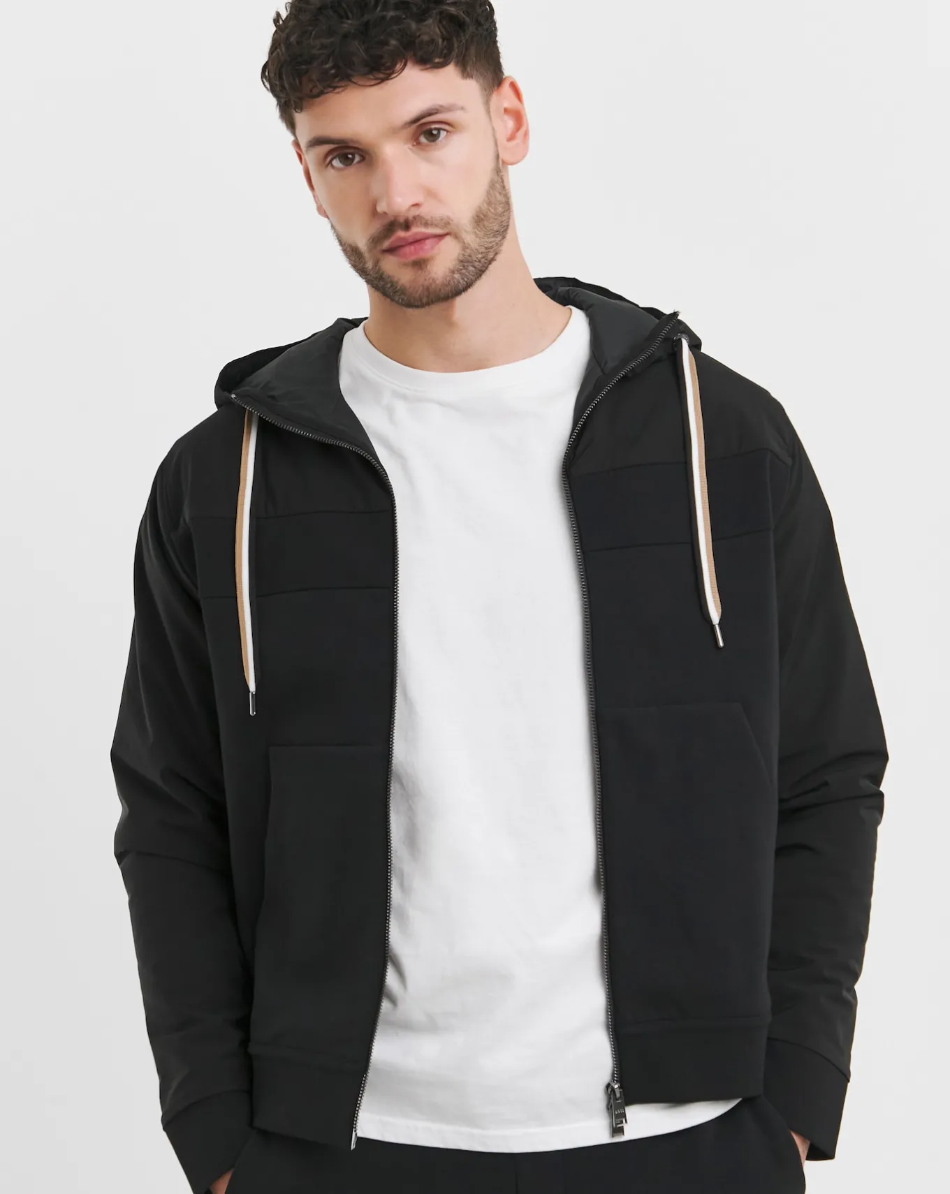 BOSS Full Zip Hoodie- Underwear | Trousers, Chinos & Cargos