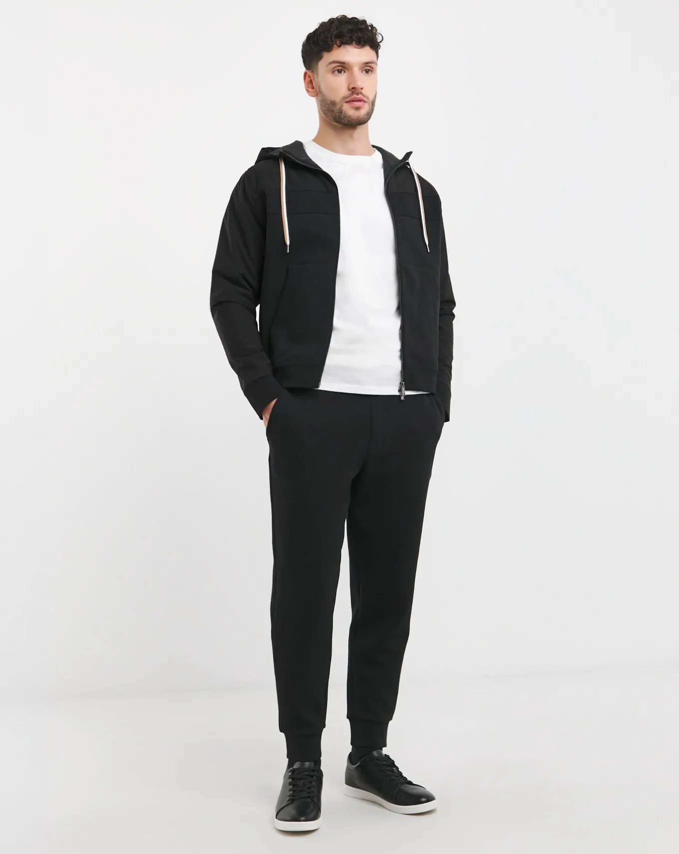 BOSS Full Zip Hoodie- Underwear | Trousers, Chinos & Cargos