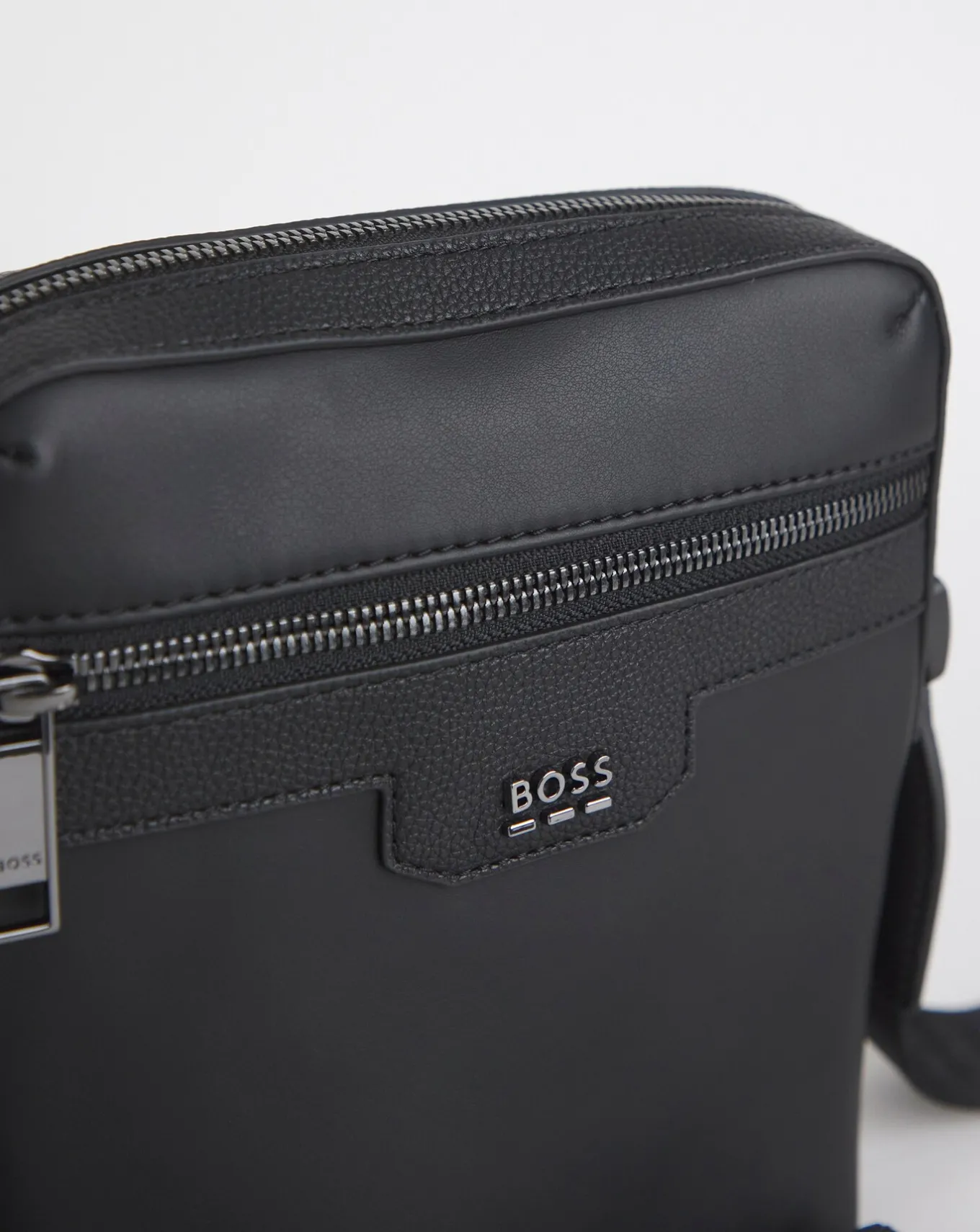 BOSS Leather Cross Body Bag- Bags