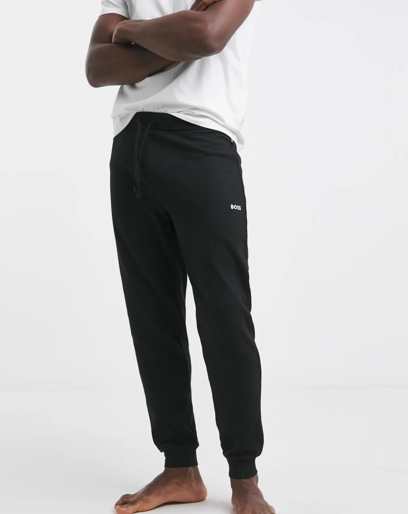 BOSS Waffle Cuff Lounge Pants- Nightwear | Loungewear