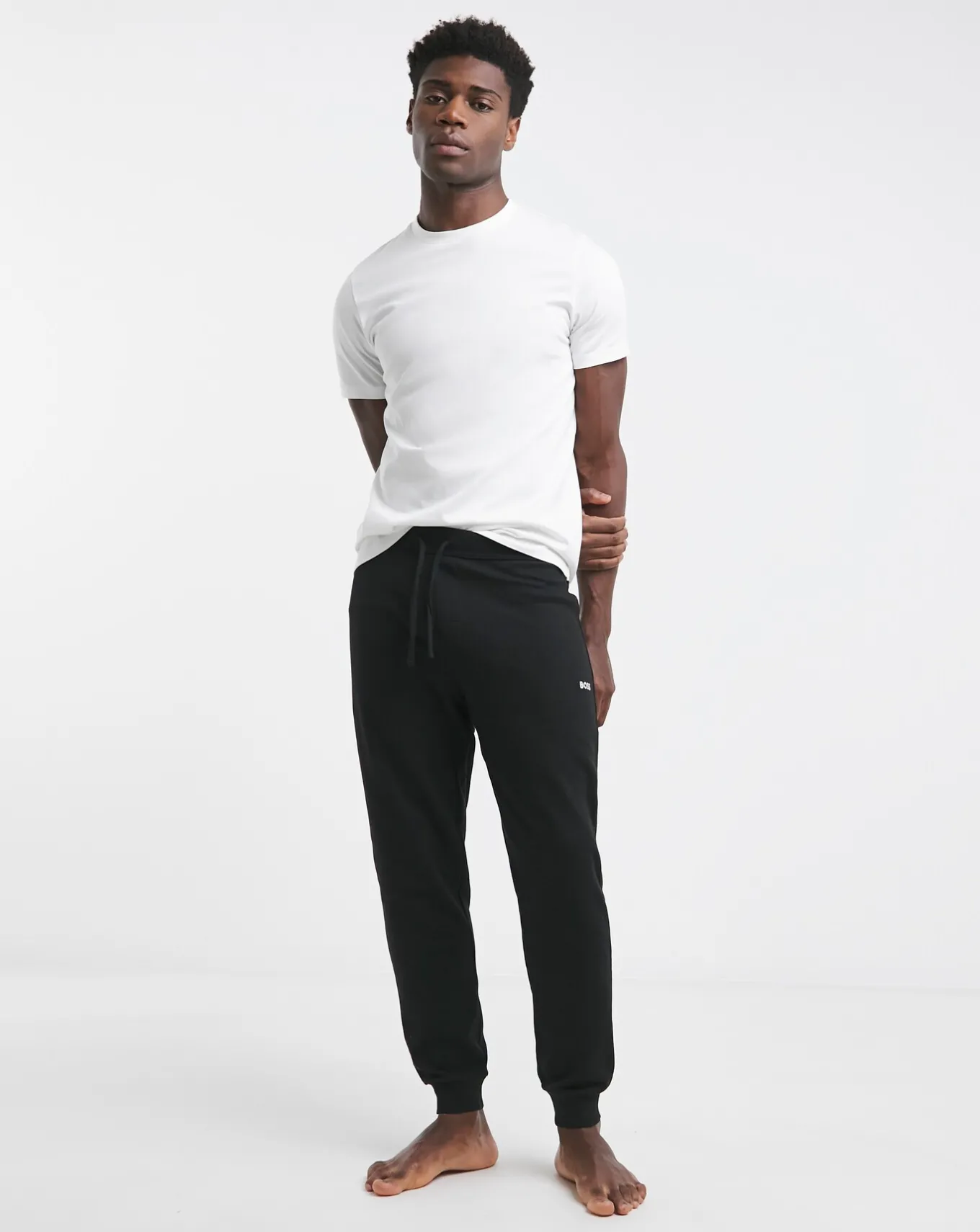 BOSS Waffle Cuff Lounge Pants- Nightwear | Loungewear