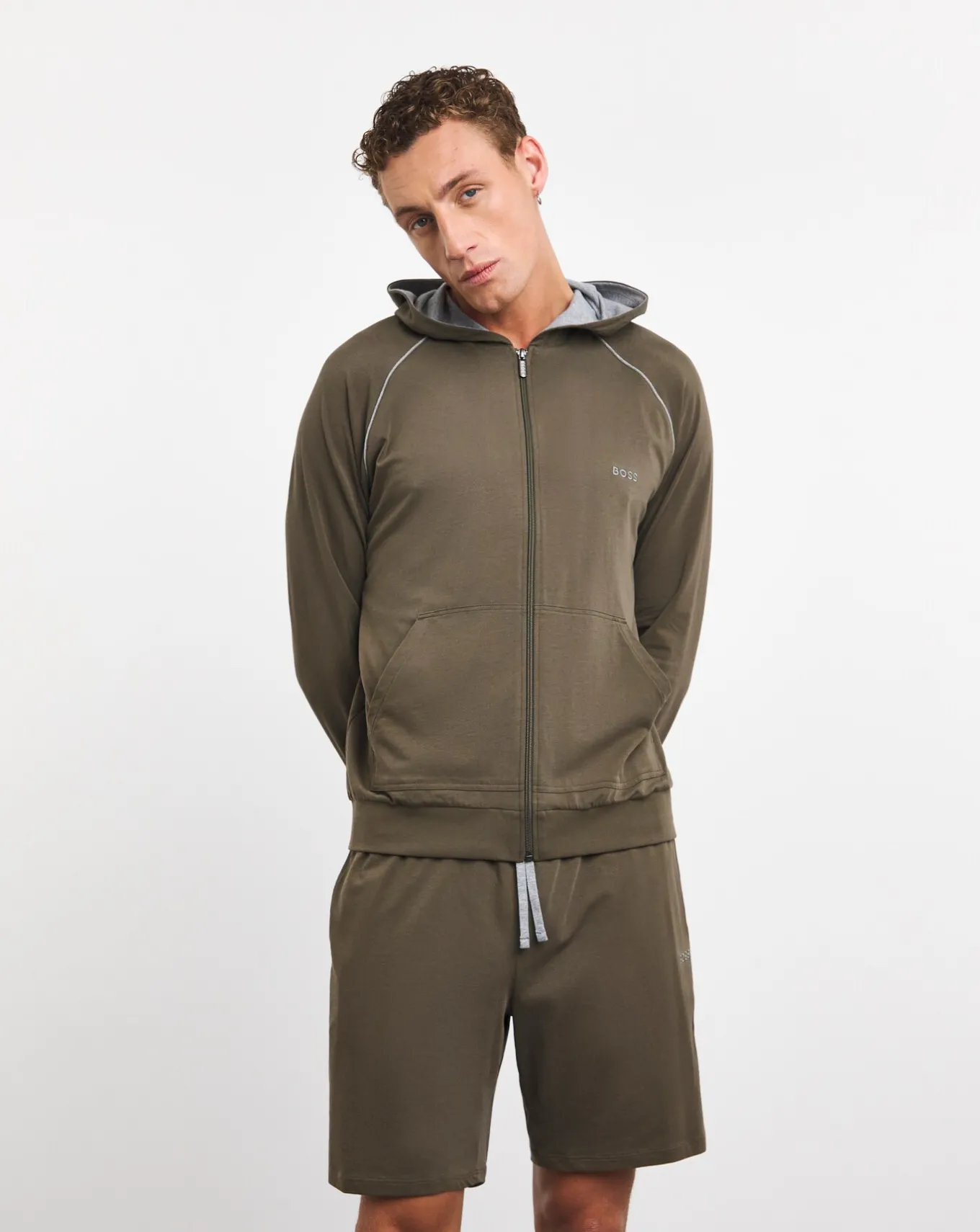 BOSS Mix & Match Lounge Hoodie- Nightwear