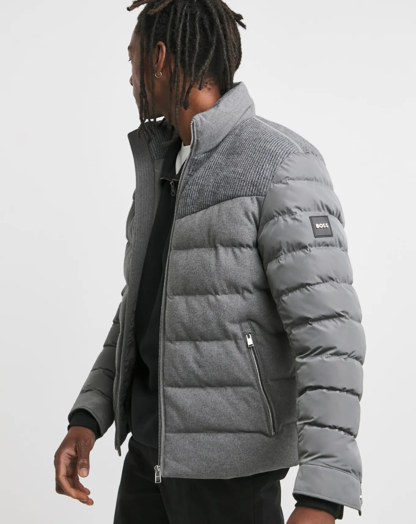 BOSS Padded Jacket- Coats & Jackets