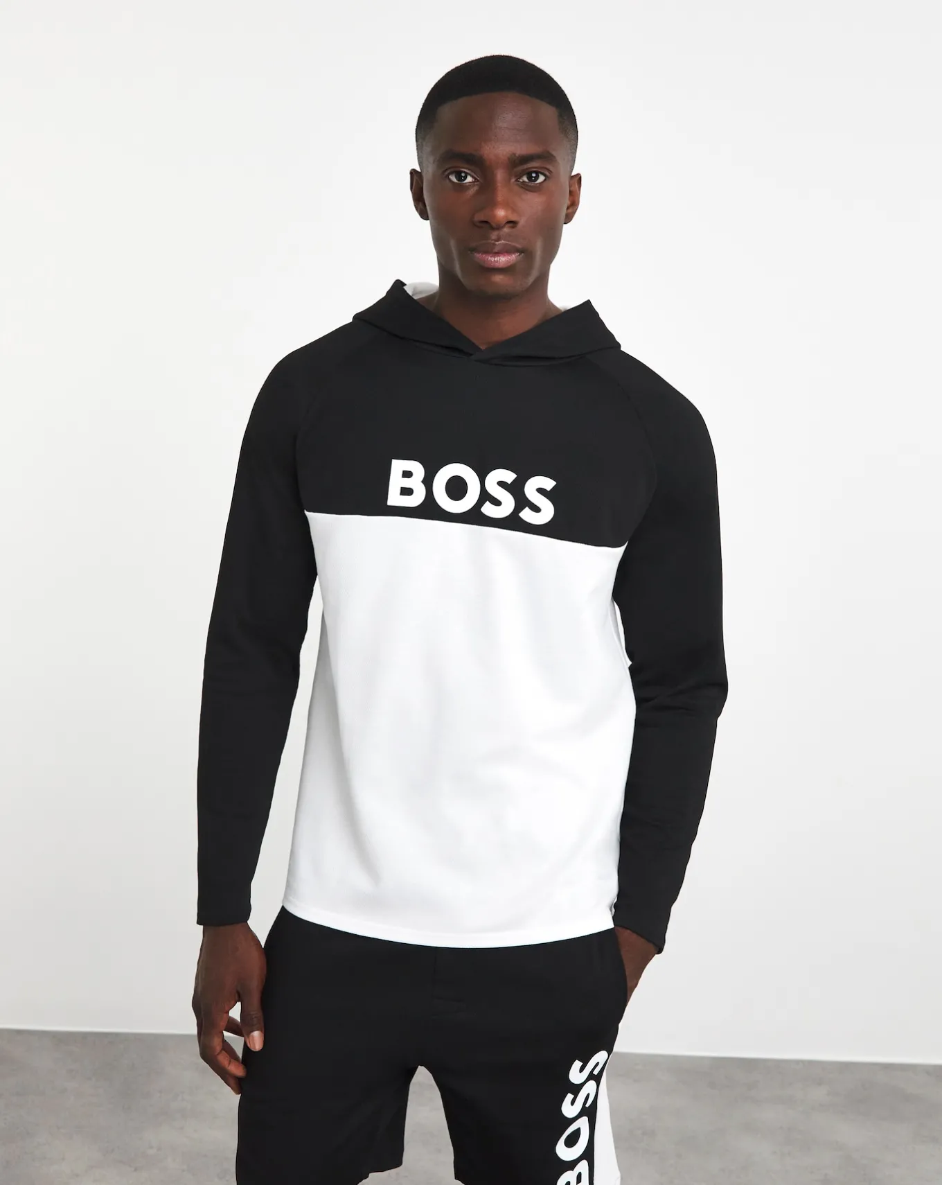 BOSS Logo Lounge Hoodie- Nightwear