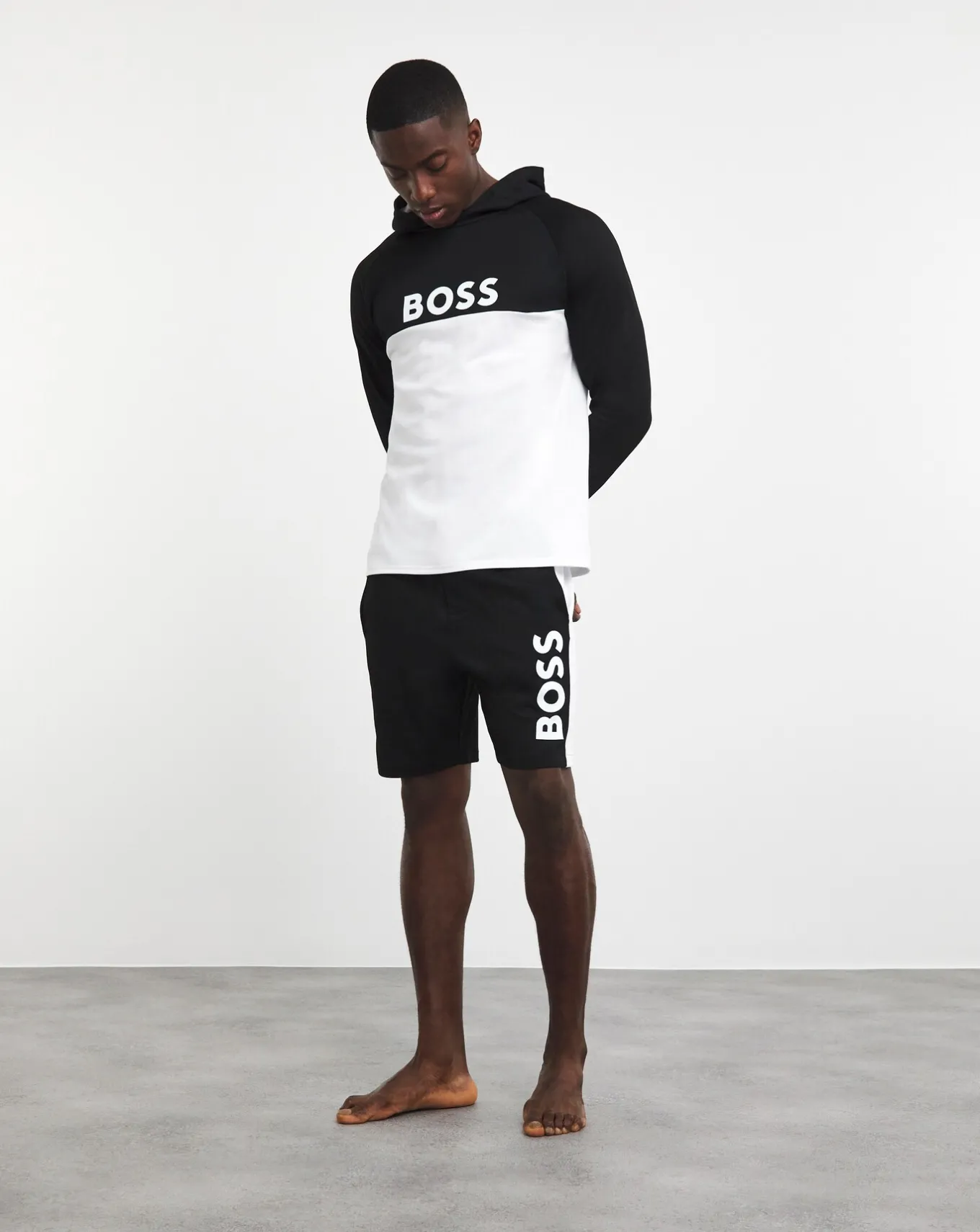 BOSS Logo Lounge Hoodie- Nightwear