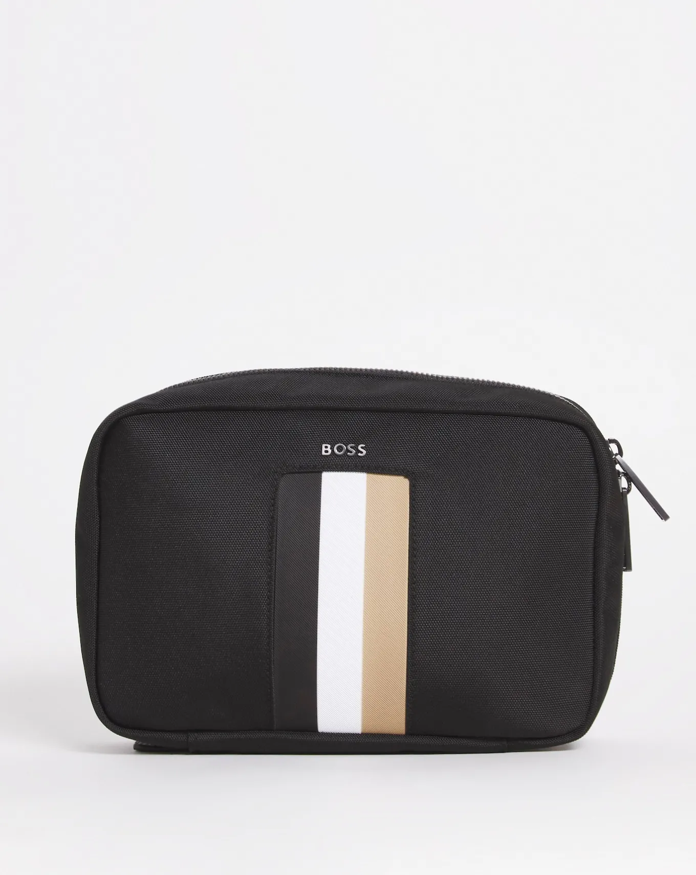 BOSS Logo Stripe Washbag- Bags