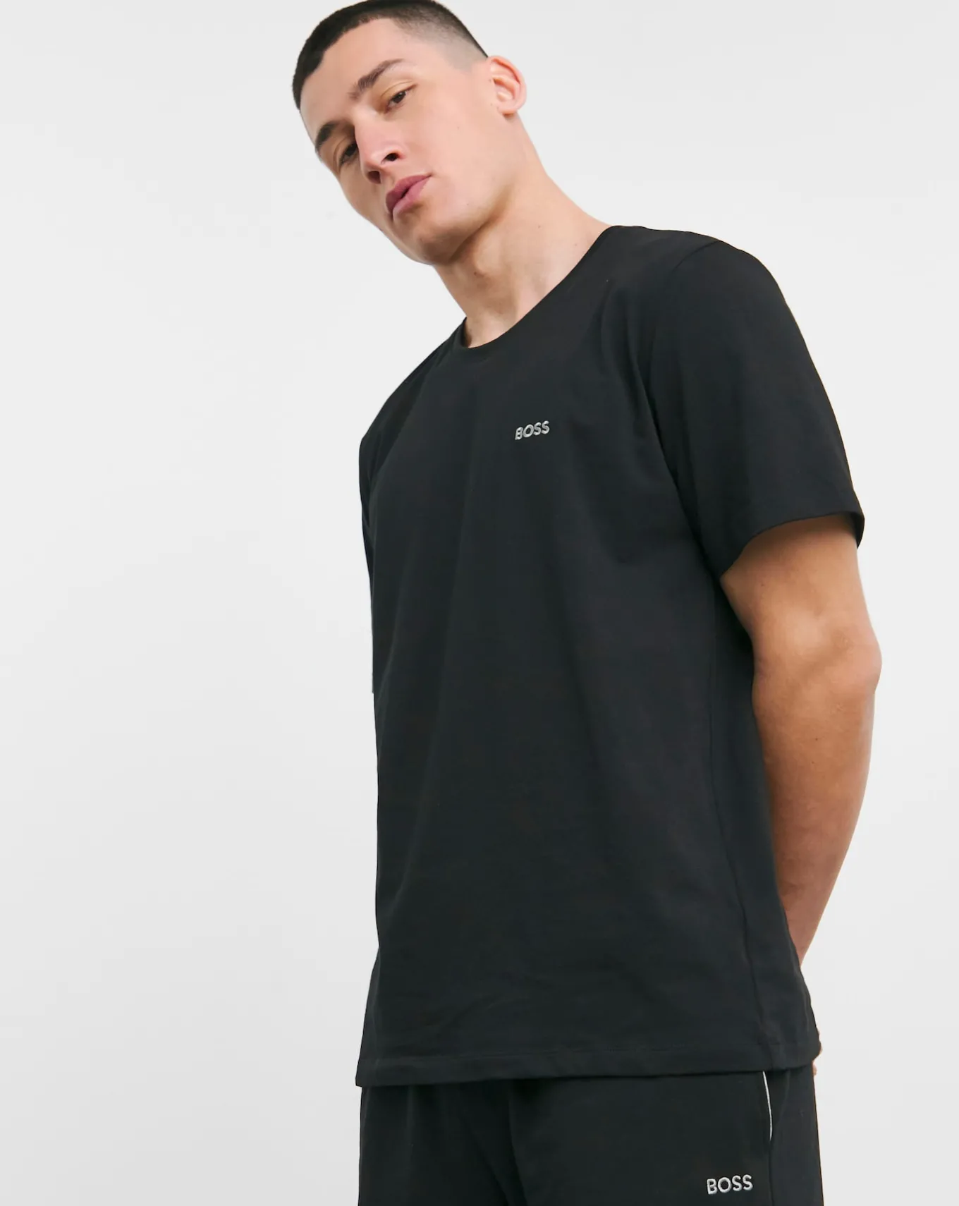 Jacamo BOSS Mix and Match Crew Neck T-Shirt- Nightwear