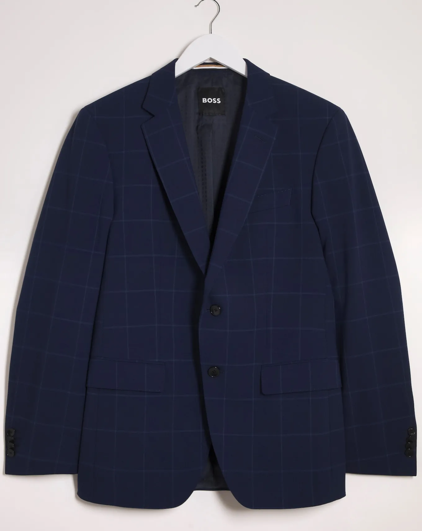 BOSS Slim Fit Check Suit Jacket- Suit Jackets | Suits & Waistcoats