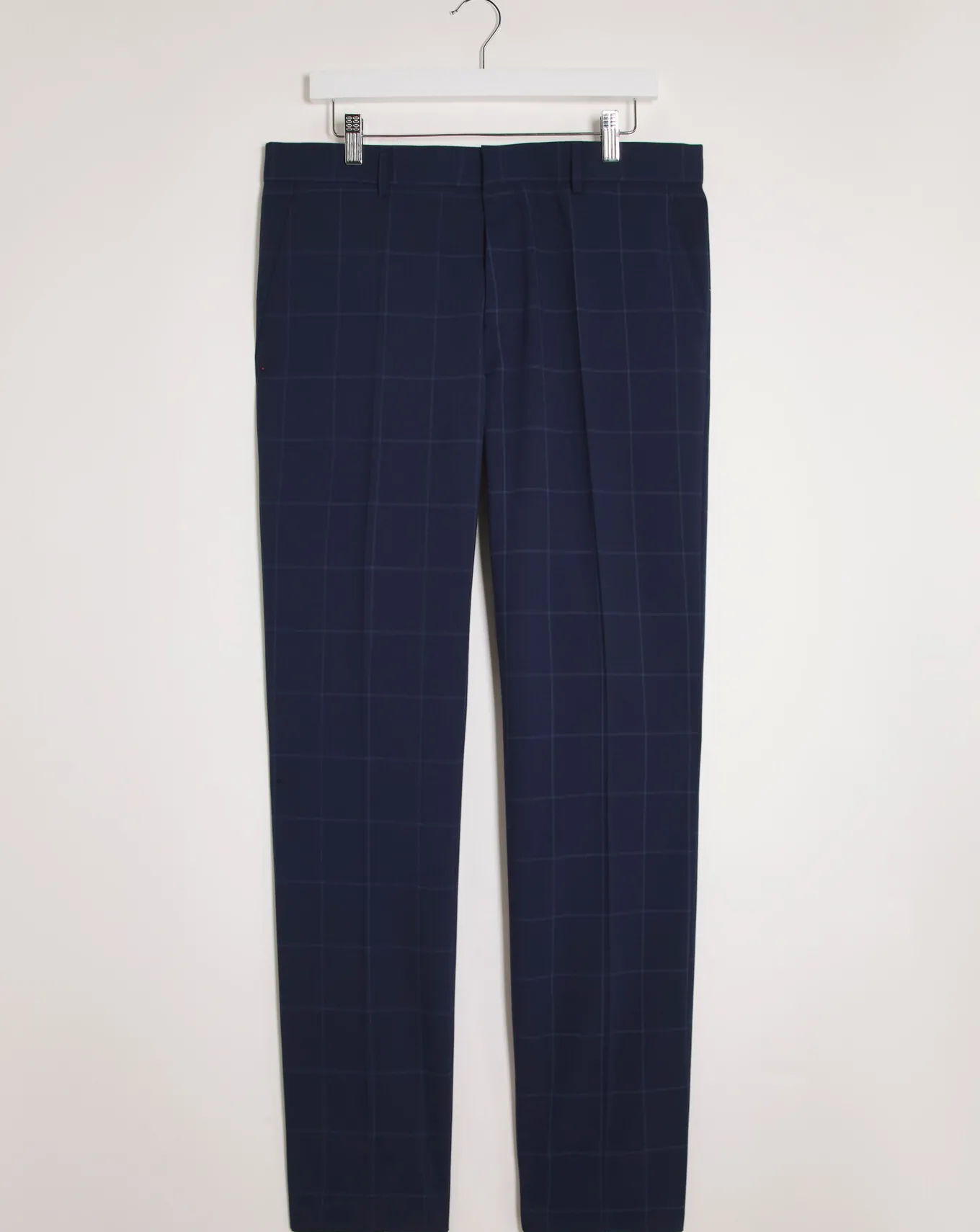 BOSS Slim Fit Check Suit Trouser- Suit Trousers | Suits & Waistcoats