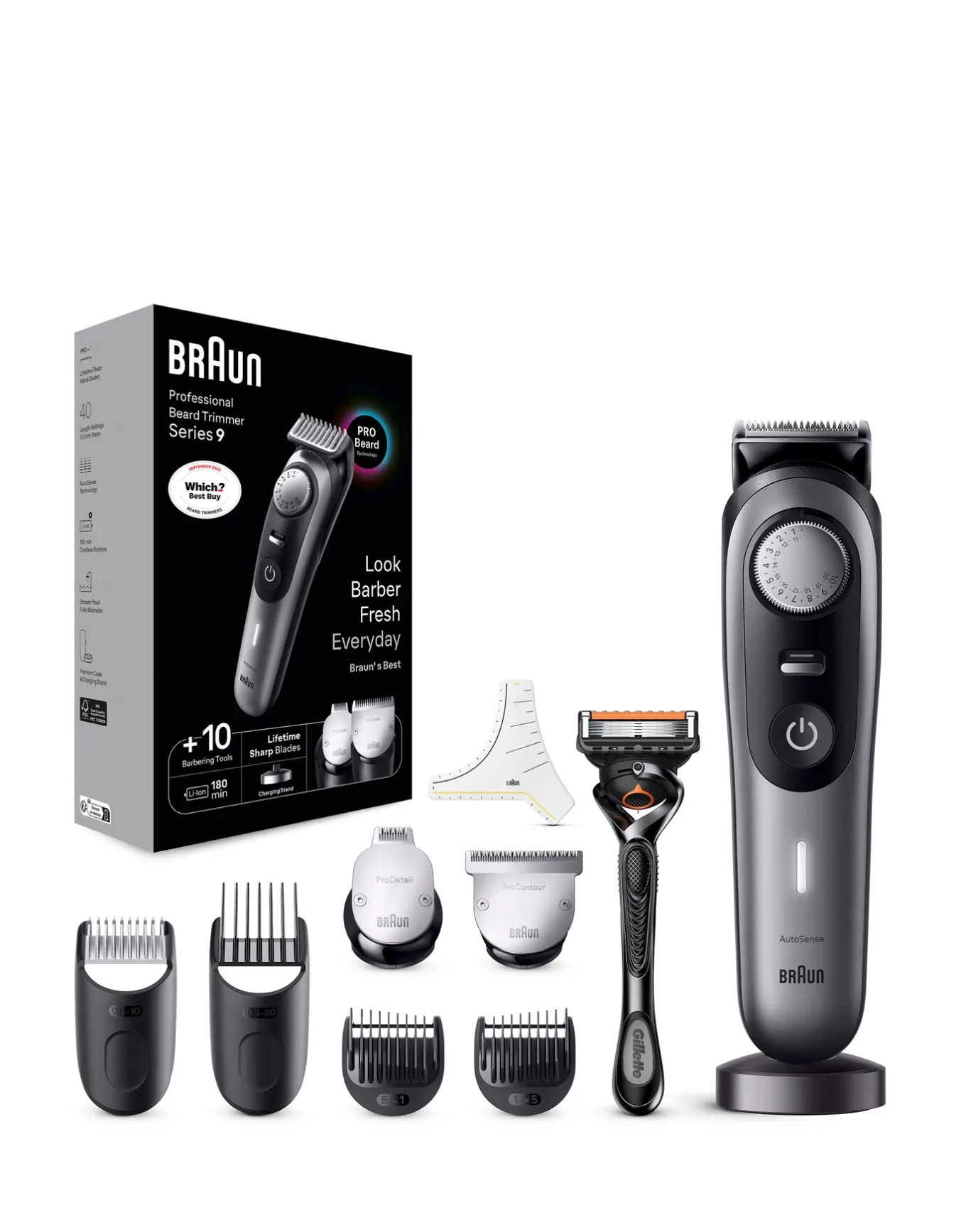 Braun Beard Trimmer Series 9 BT9420- Shaving