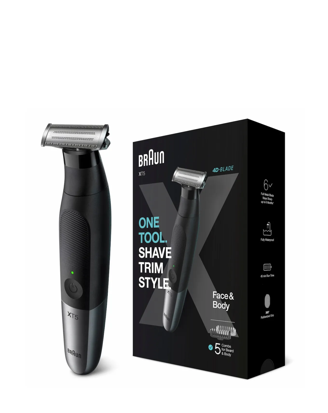 Braun Series XT5 Beard Trimmer XT5100- Shaving