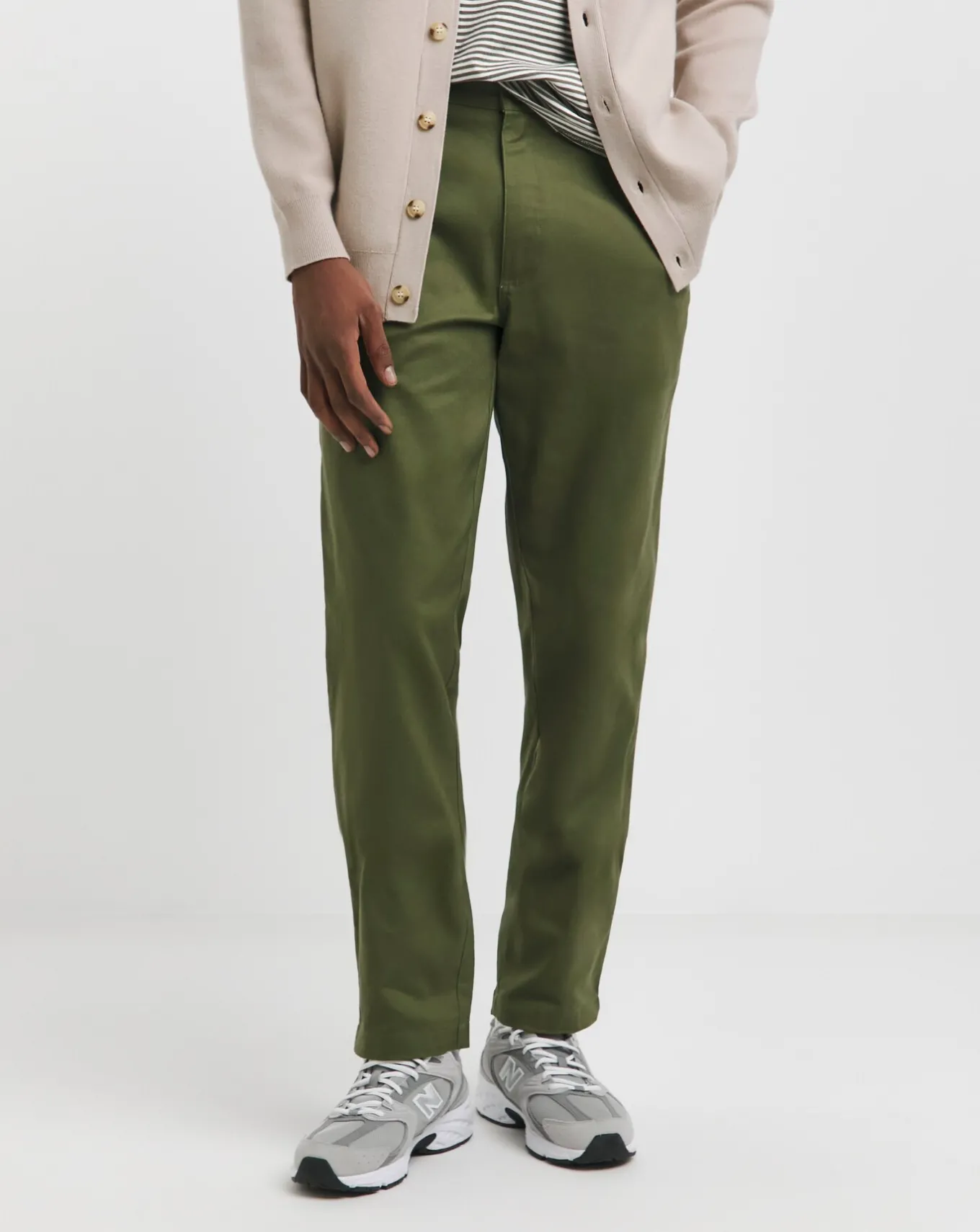 FARAH Norwood Hopsack Trouser- Trousers, Chinos & Cargos