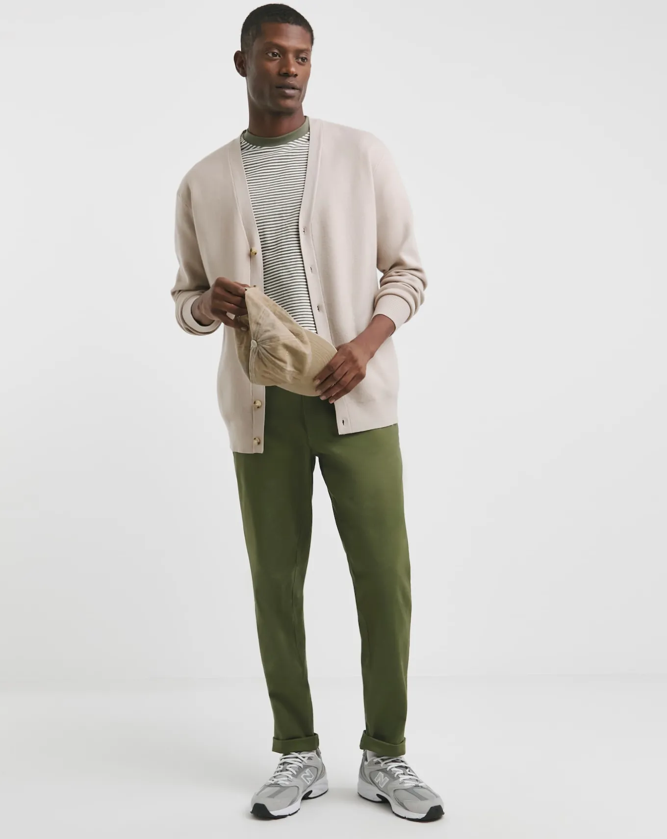 FARAH Norwood Hopsack Trouser- Trousers, Chinos & Cargos