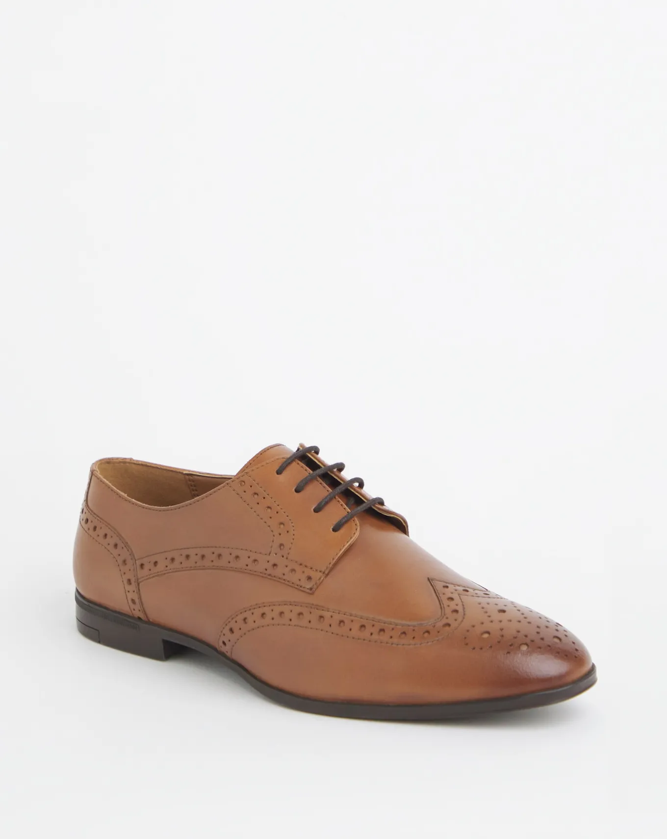 Jacamo Formal Leather Brogue Extra Wide- Wide Fit | Walking Boots