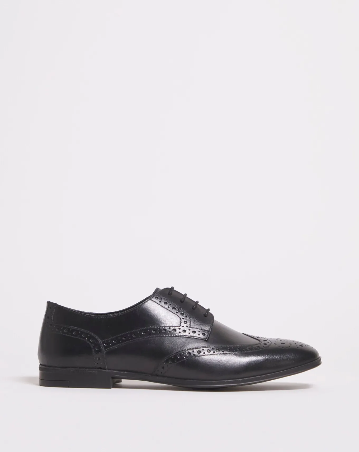 Jacamo Formal Leather Brogue Wide- Wide Fit | Smart Shoes