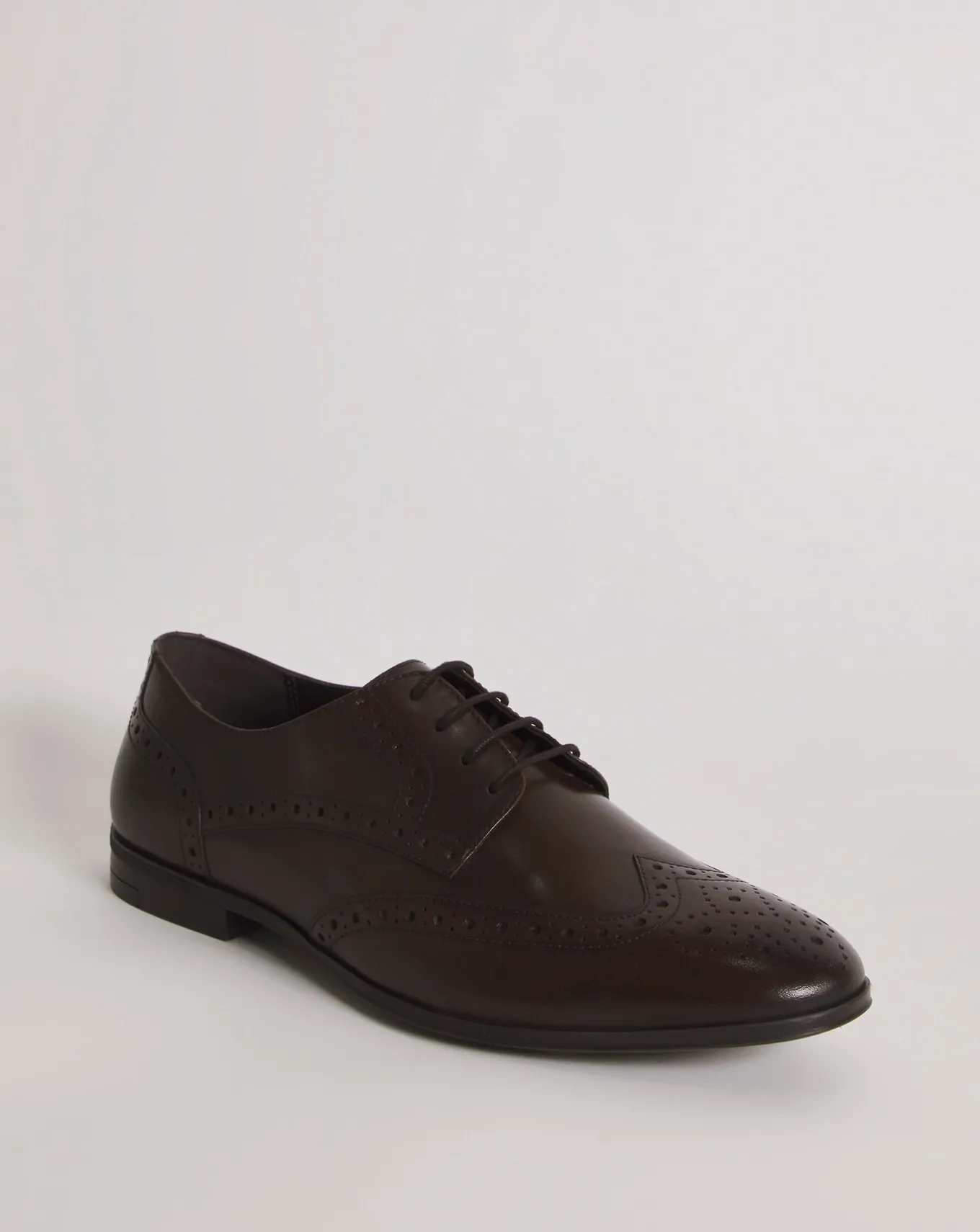 Jacamo Formal Leather Brogue Wide- Wide Fit | Smart Shoes