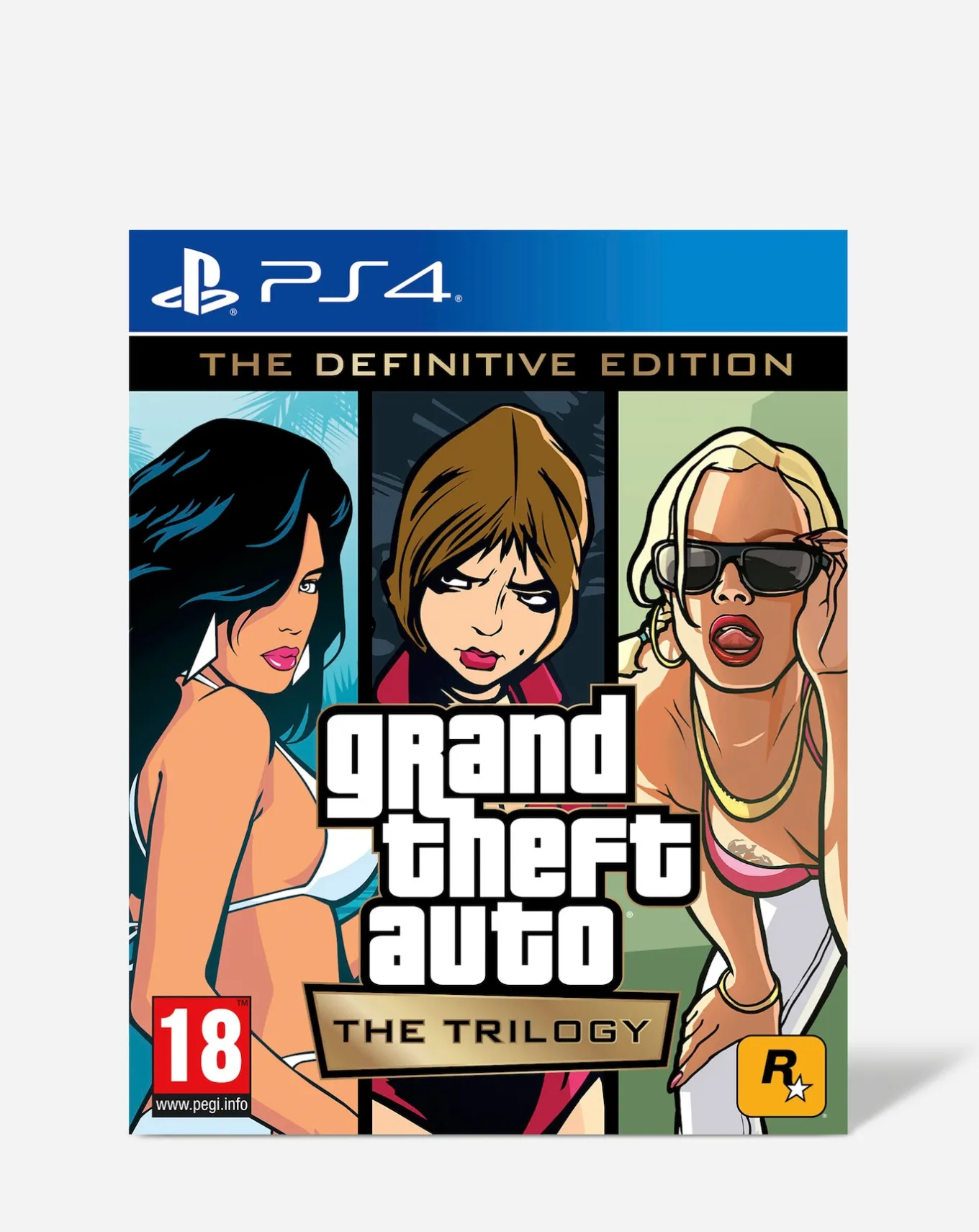 Playstation GTA The Trilogy Definitive Edition (PS4)- Games & Consoles