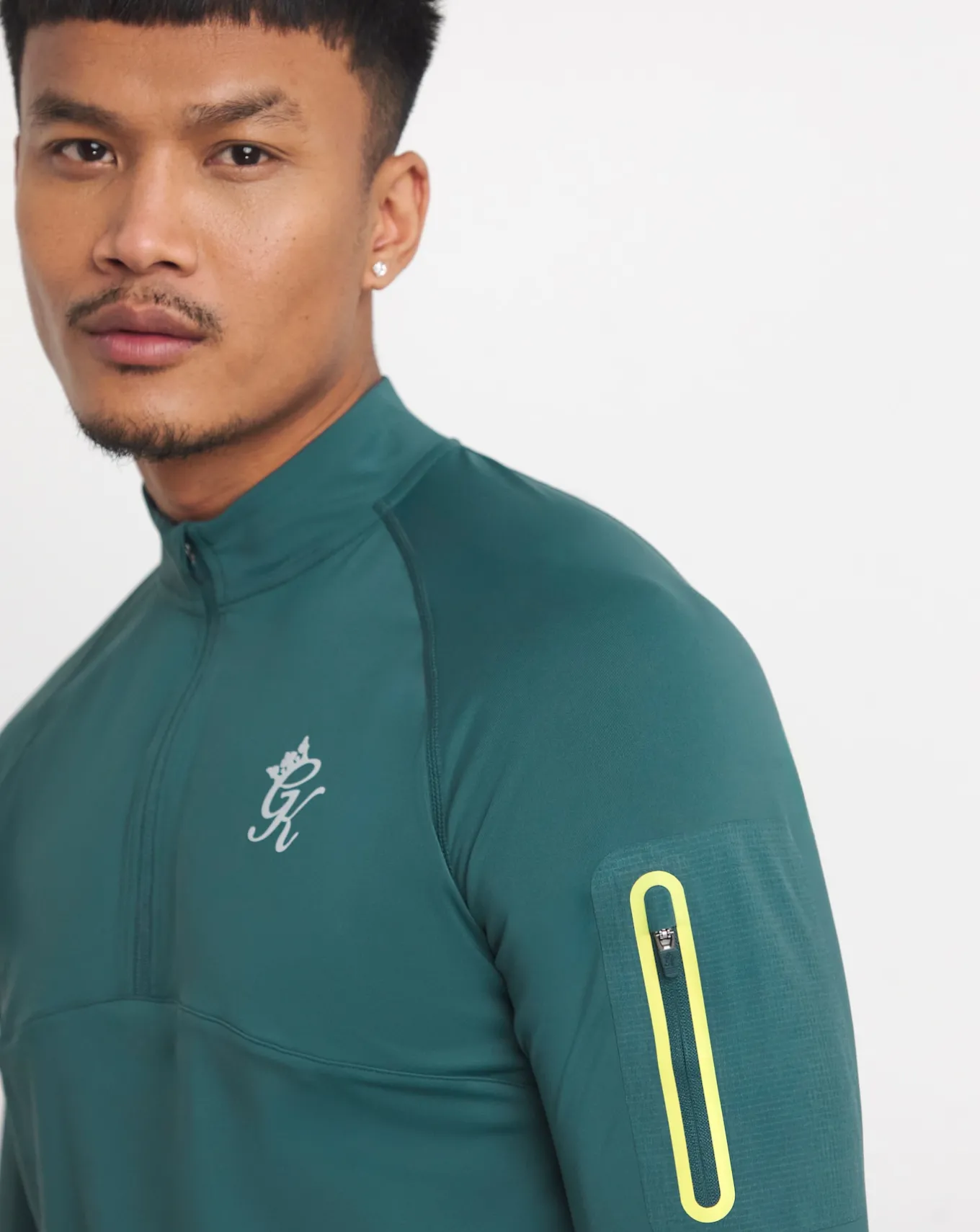 Gym King Flex 1/4 Zip Funnel- Track Tops