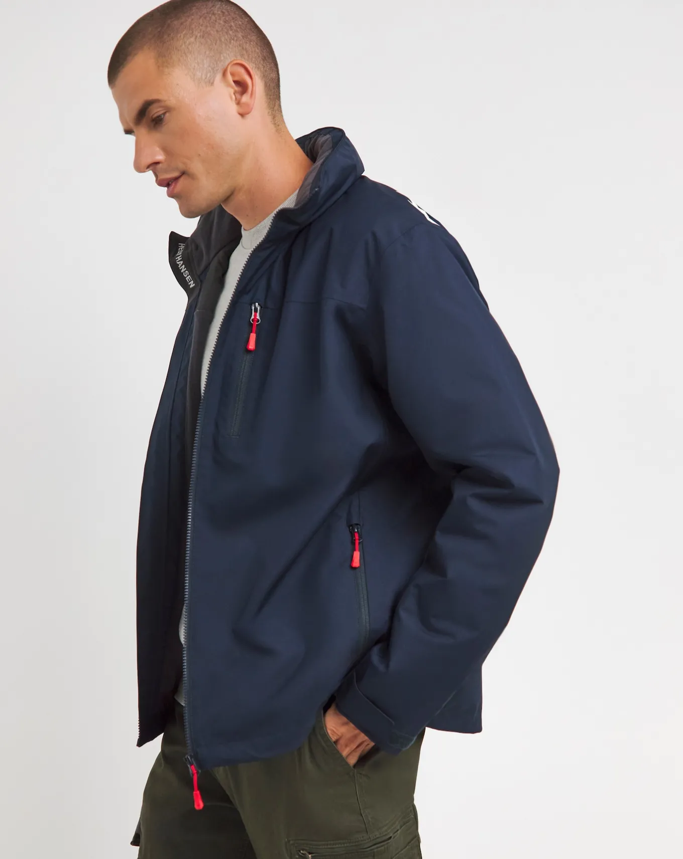 Helly Hansen Crew Hooded Midlayer Jacket- Jackets | Underwear