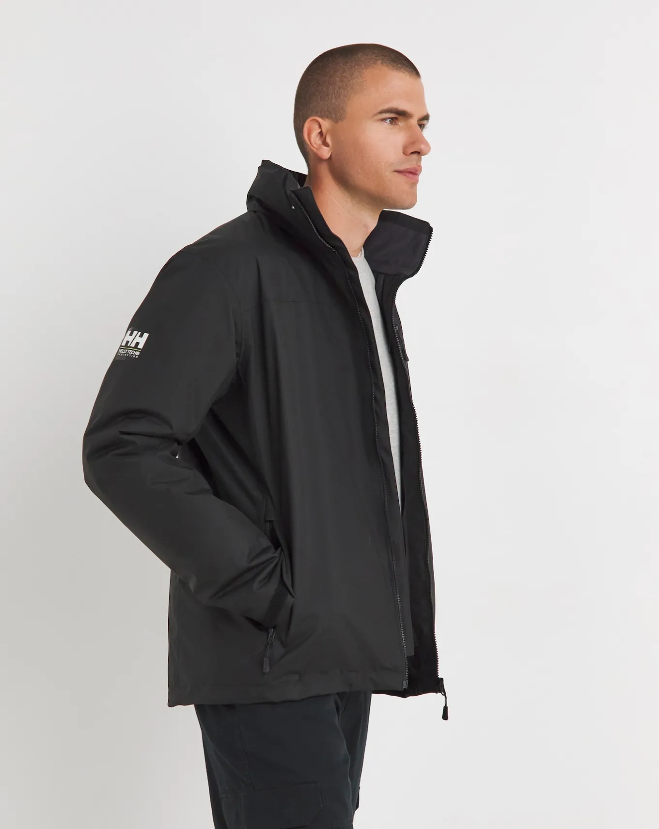 Helly Hansen Crew Hooded Midlayer Jacket- Jackets | Underwear