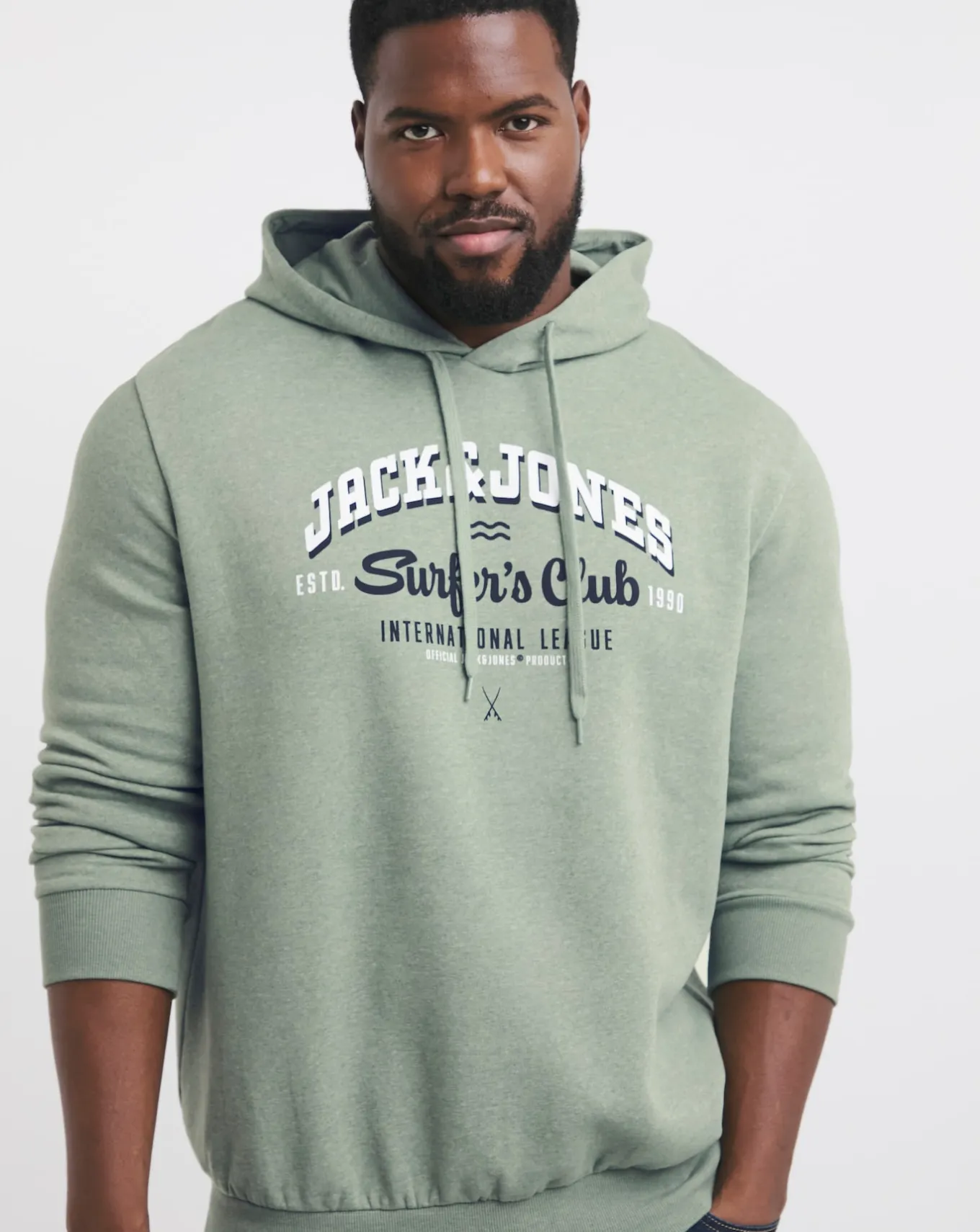 JACK & JONES Jack & Jones Logo Sweat Hoody- Hoodies & Sweatshirts