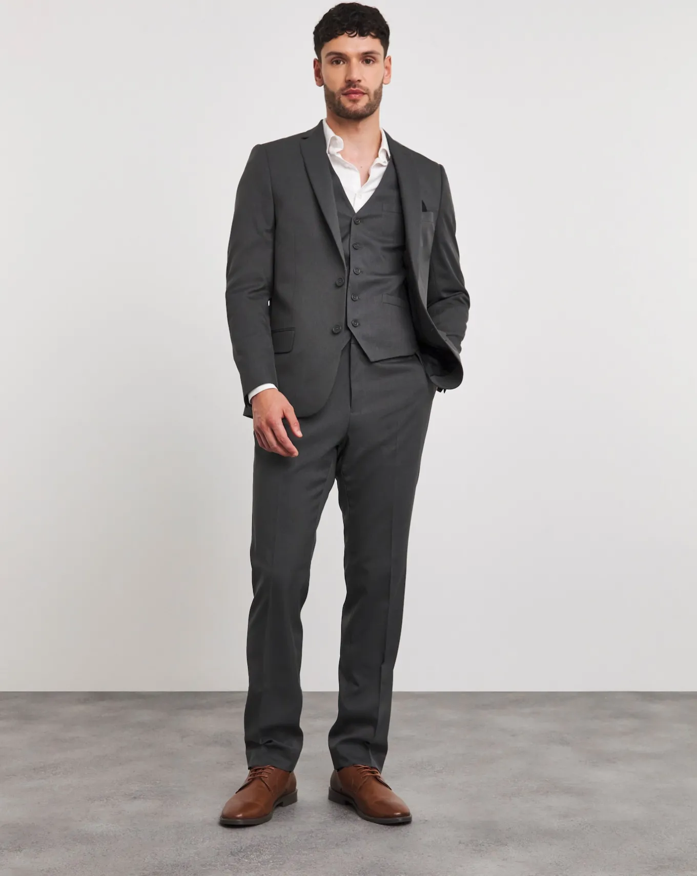 Jacamo James Regular Fit Essential Suit Trousers- Suit Trousers | Suits & Waistcoats