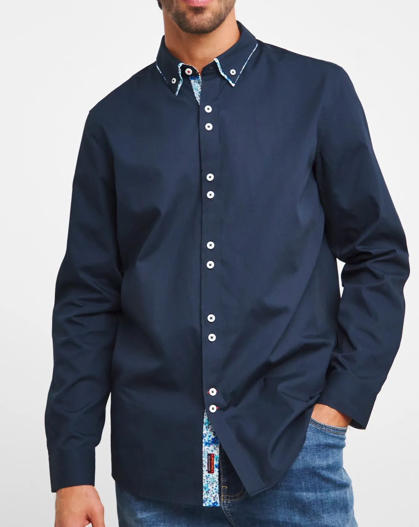 Joe Browns Delightful Long Length Shirt- Shirts