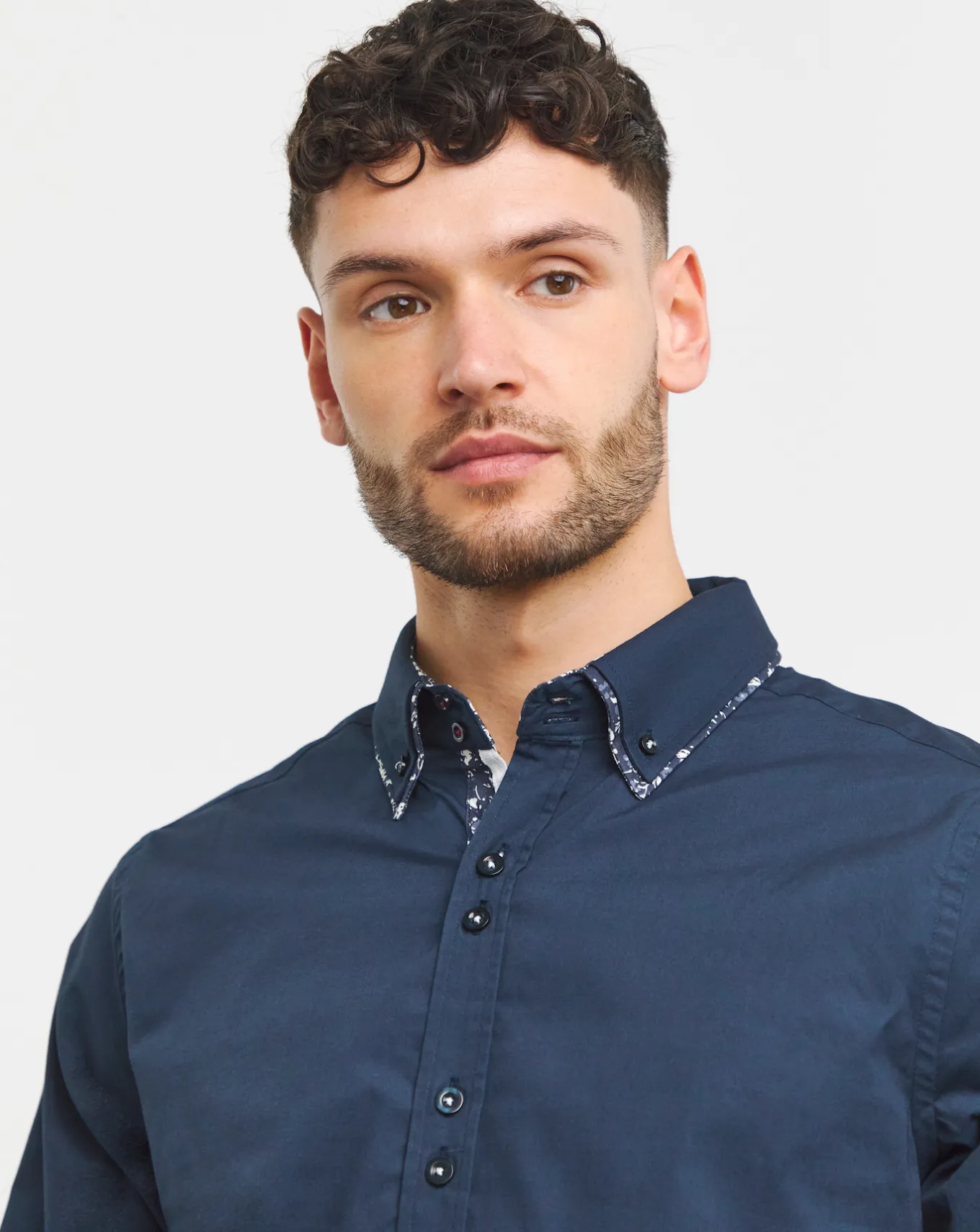 Joe Browns Double Collar Shirt Long- Shirts | Shirts