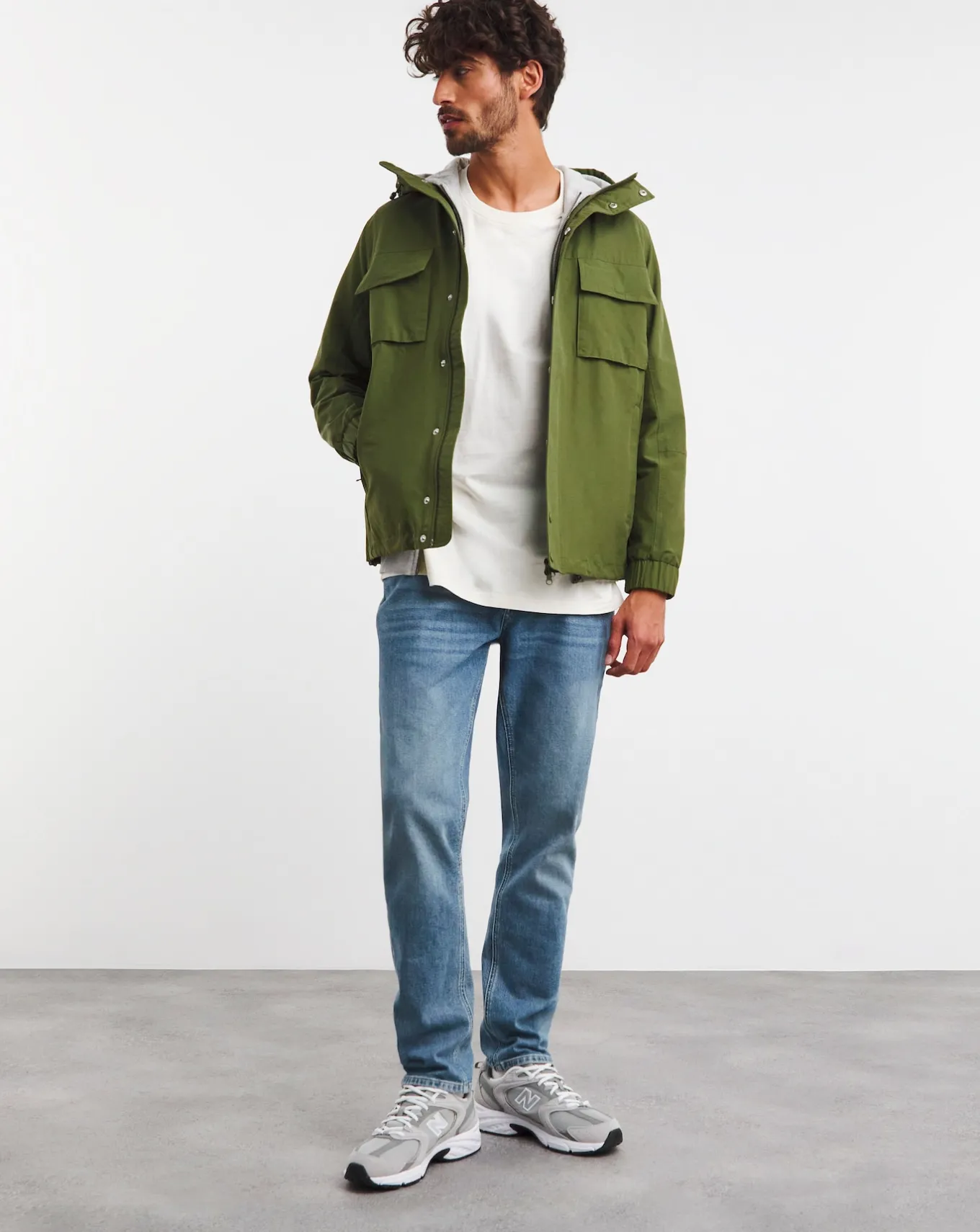 Jacamo Lightweight Chest Pocket Jacket- Coats & Jackets