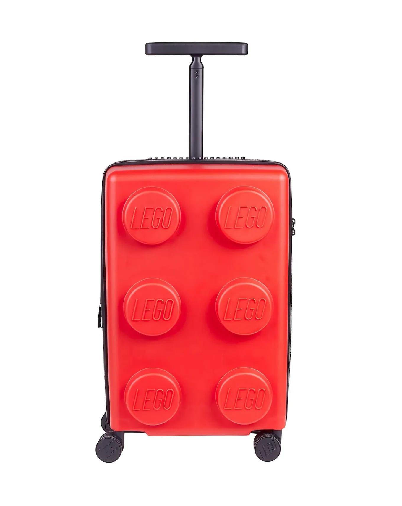 LEGO Brick 2x3 Trolley Suitcase - Bright Red- Luggage